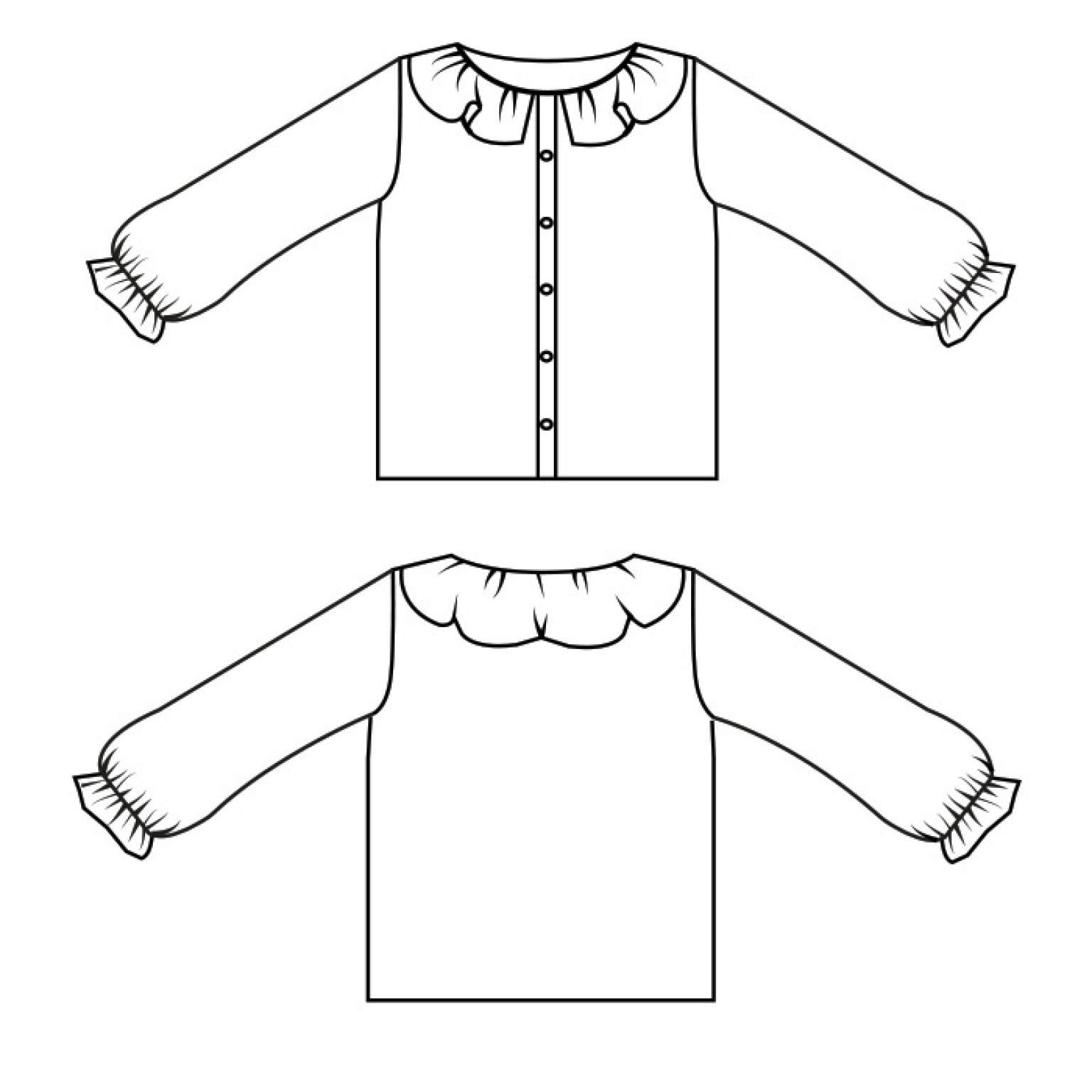 P1049 Blouse Sofia