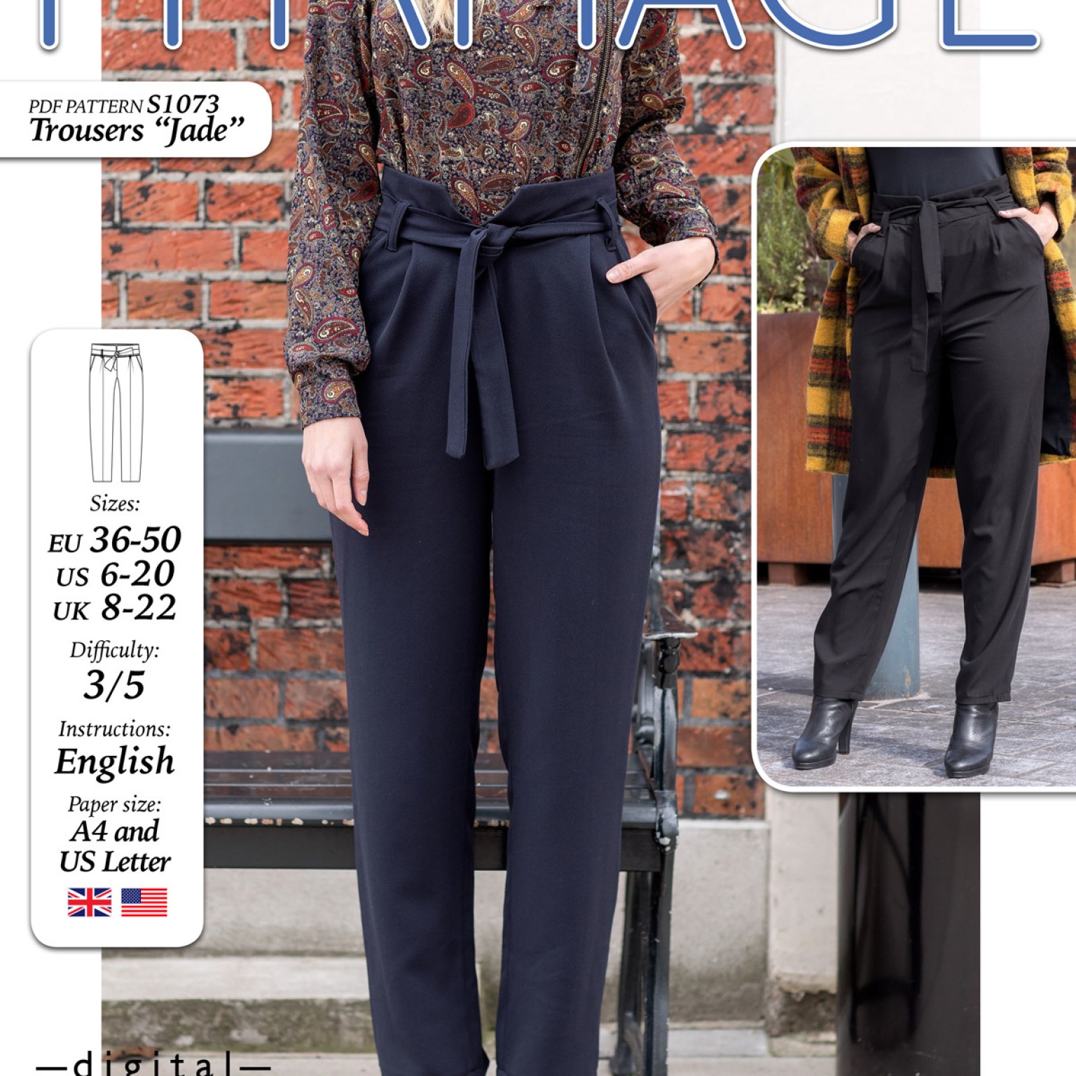 S1073 Trousers Jade S1073 Trousers Jade
