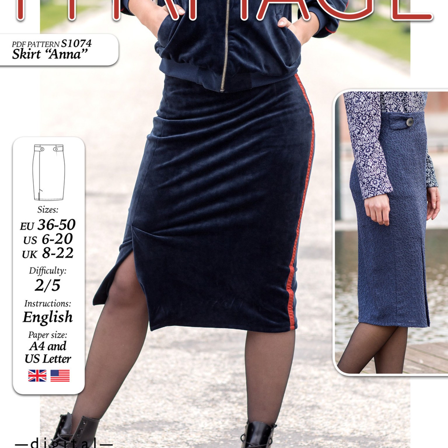 S1074 Skirt Anna S1074 Skirt Anna