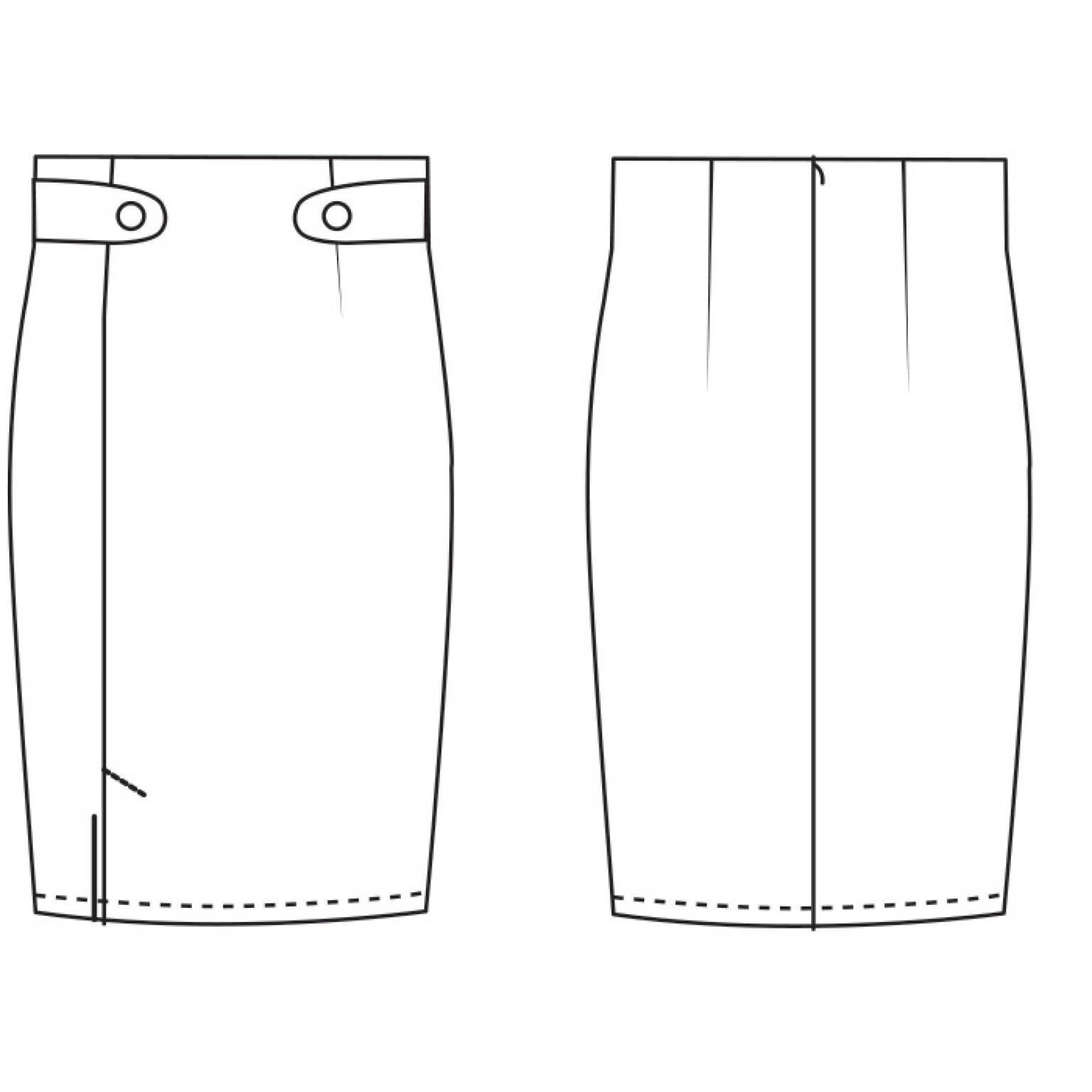 S1074 Skirt Anna