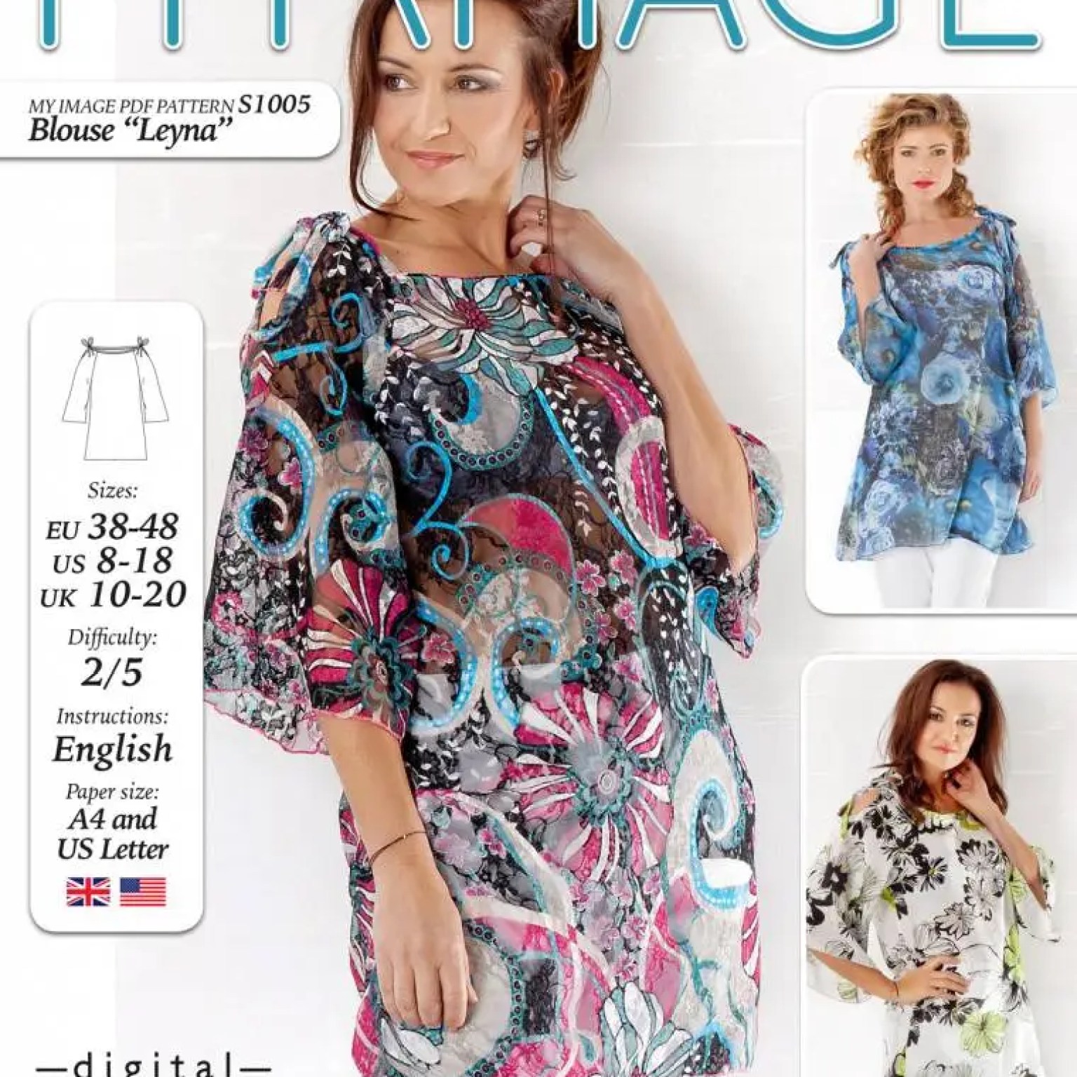 S1005 Blouse Leyna S1005 Blouse Leyna