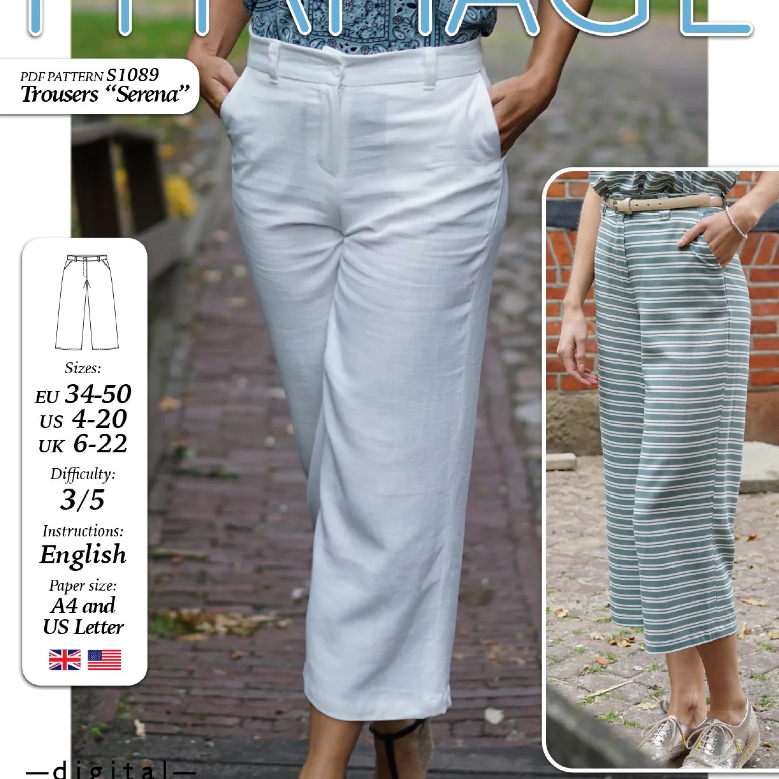 S1089 Trousers Serena S1089 Trousers Serena