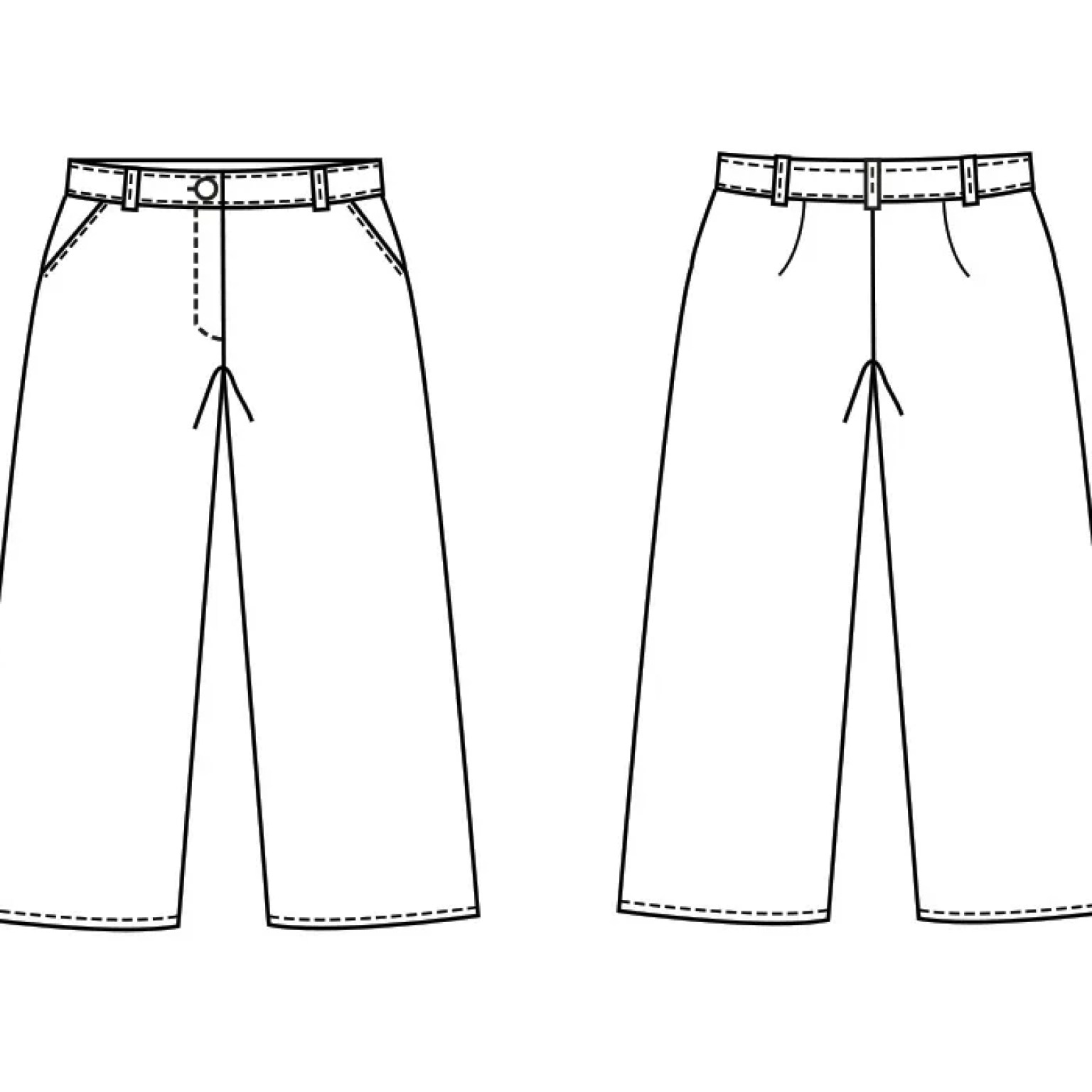 S1089 Trousers Serena