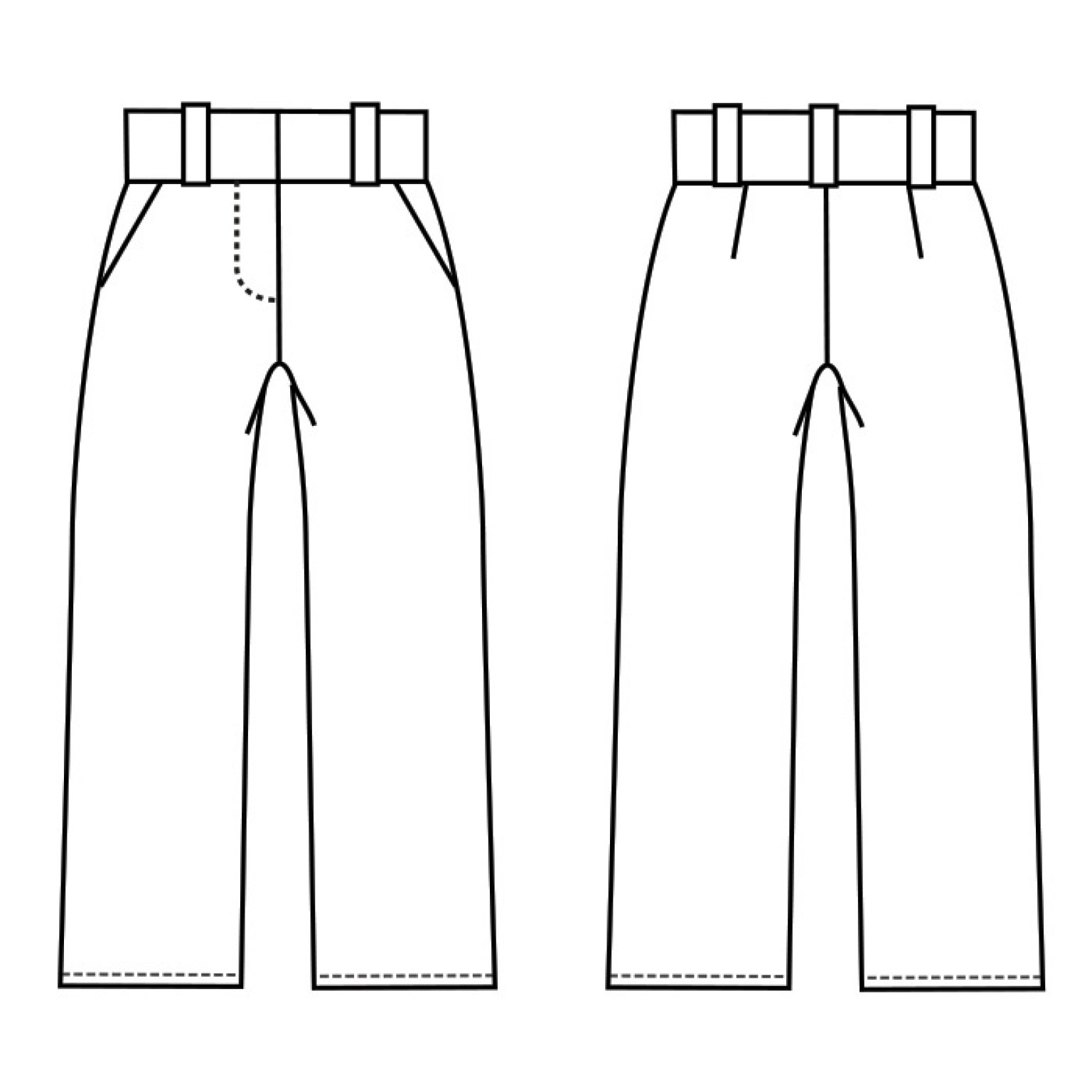 S1087 TrousersDyan