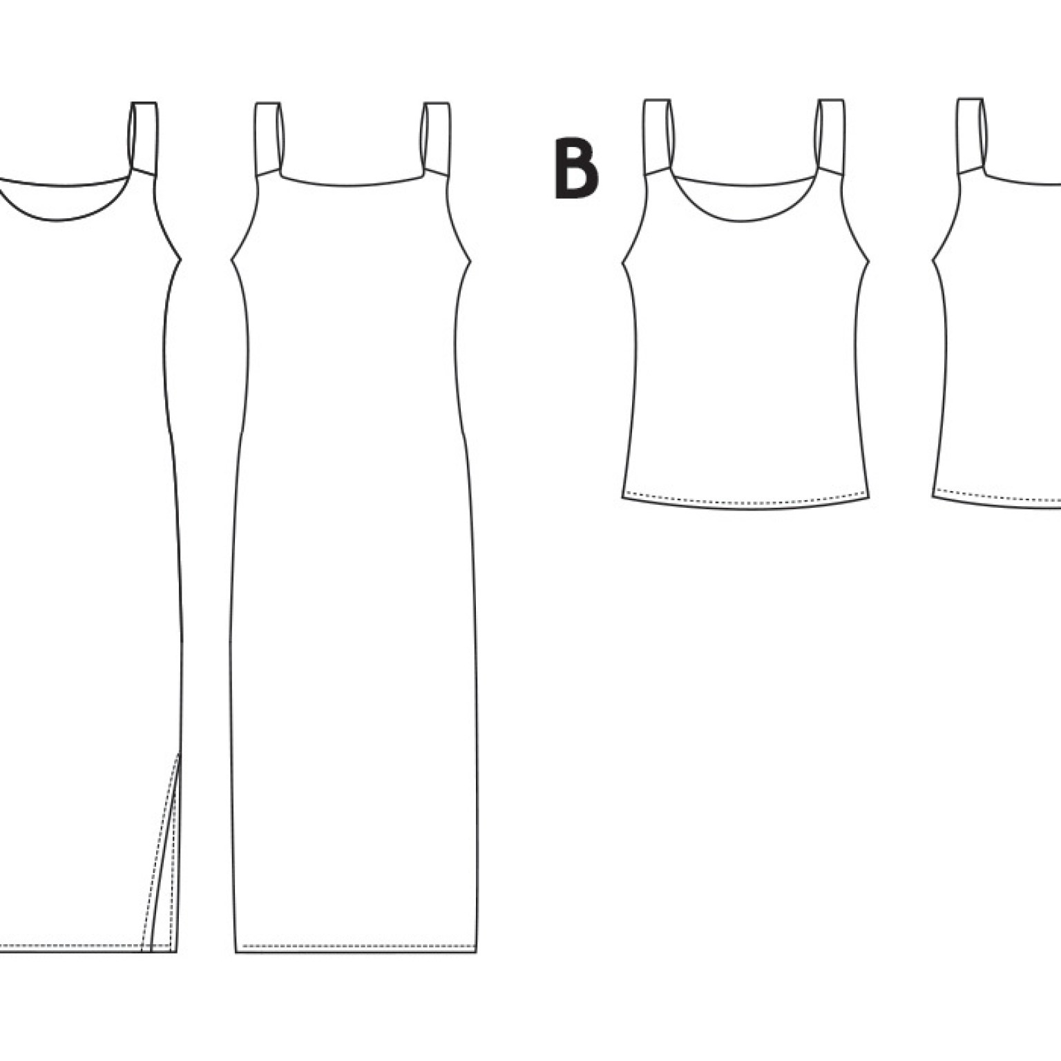 P1064 Dress Raven
