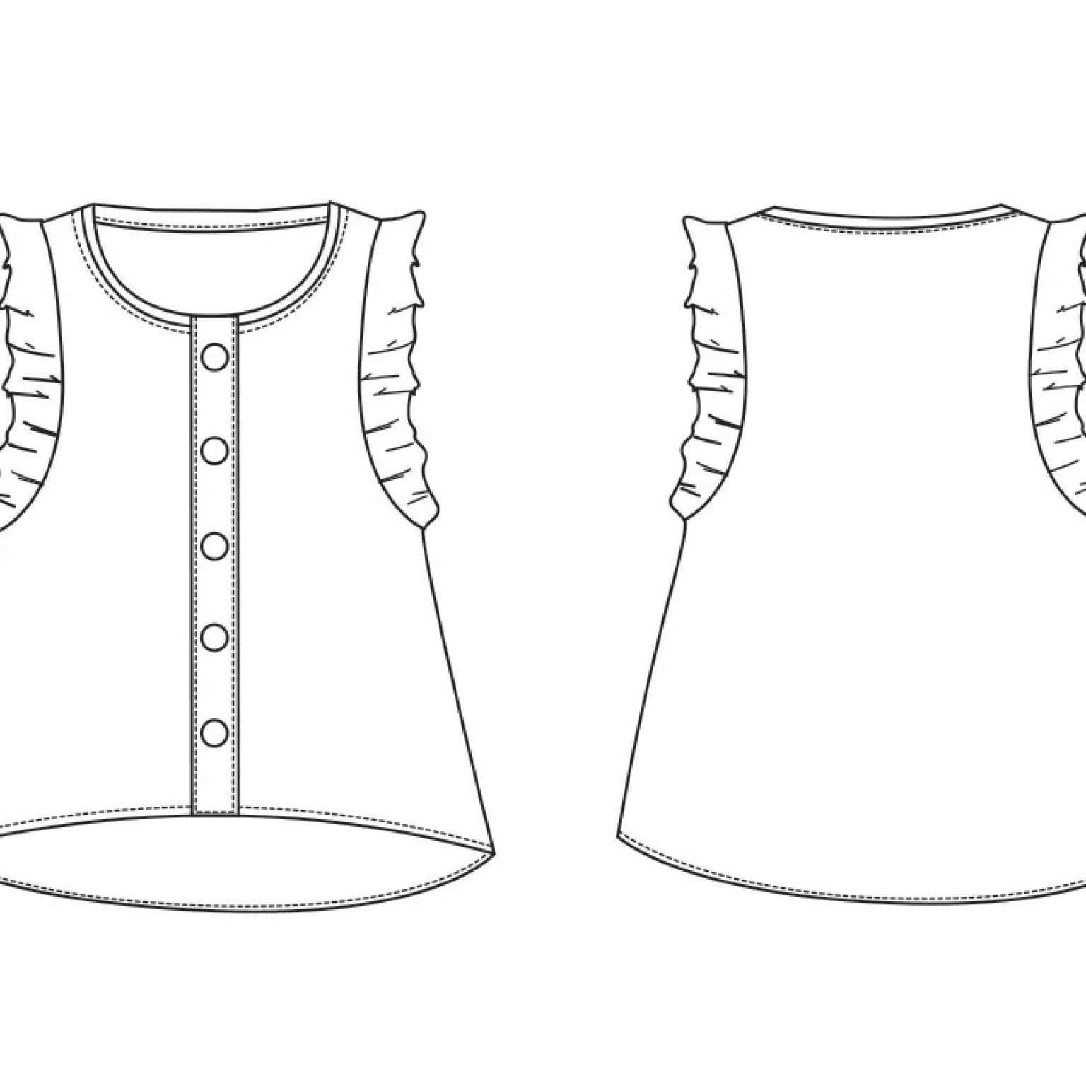 P1075 Blouse Leo