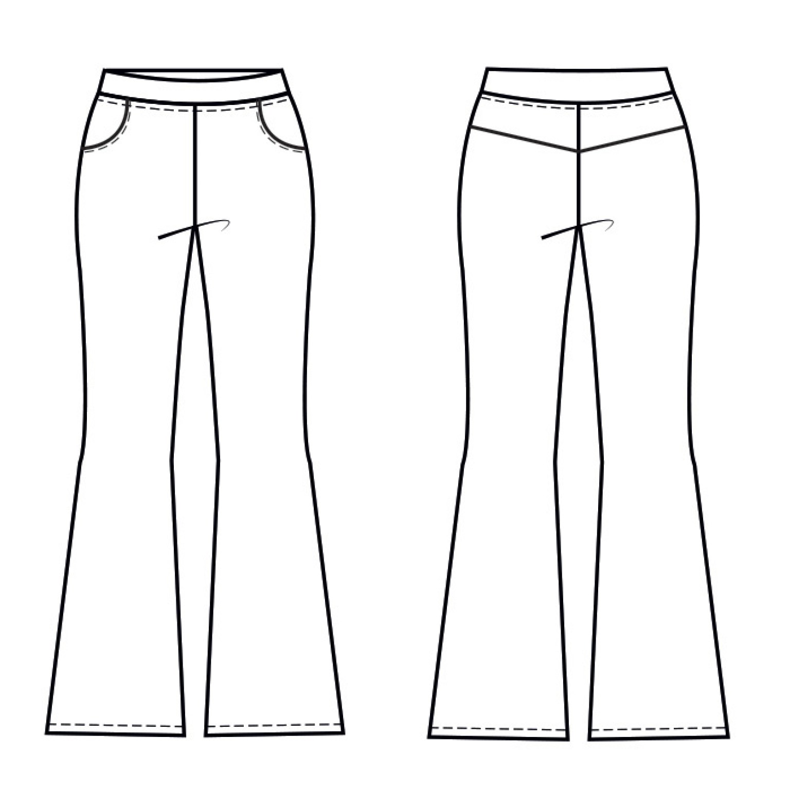 P1085 Trousers Melody