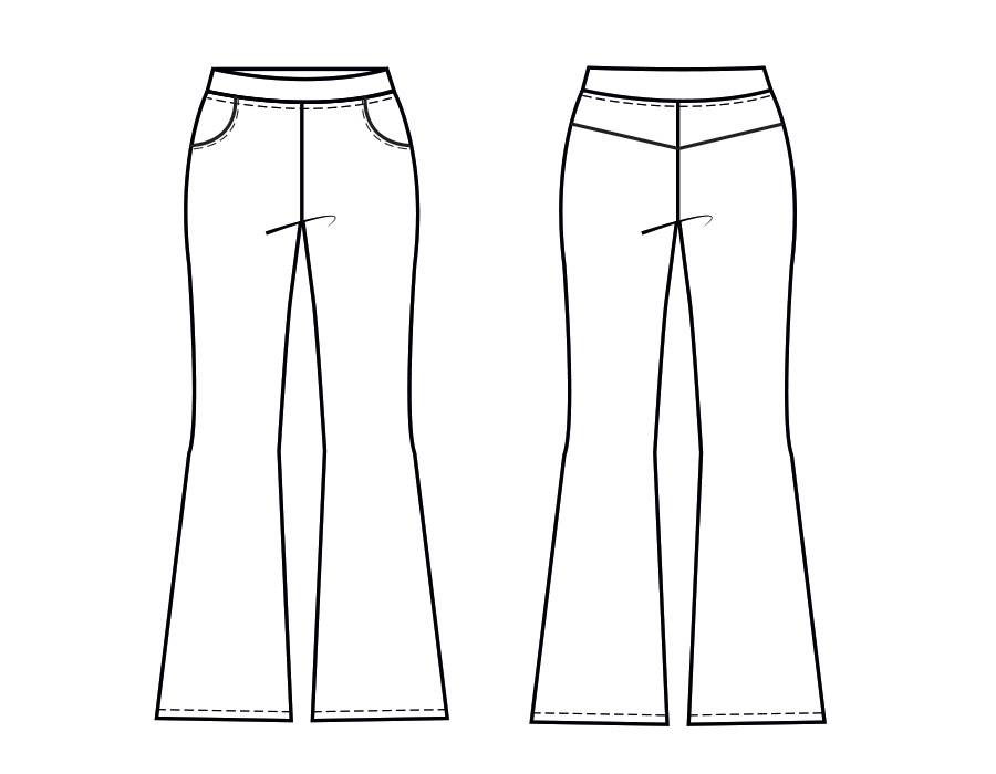 P1085 Trousers Melody