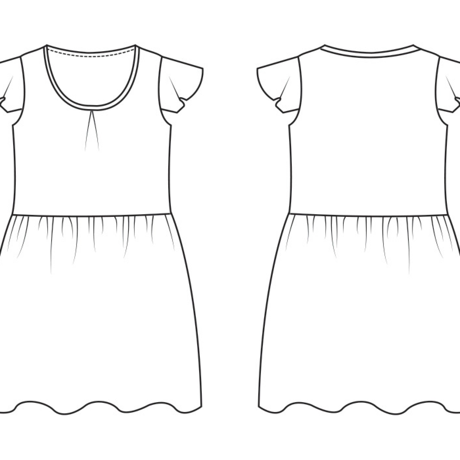 P1086 Dress Violet