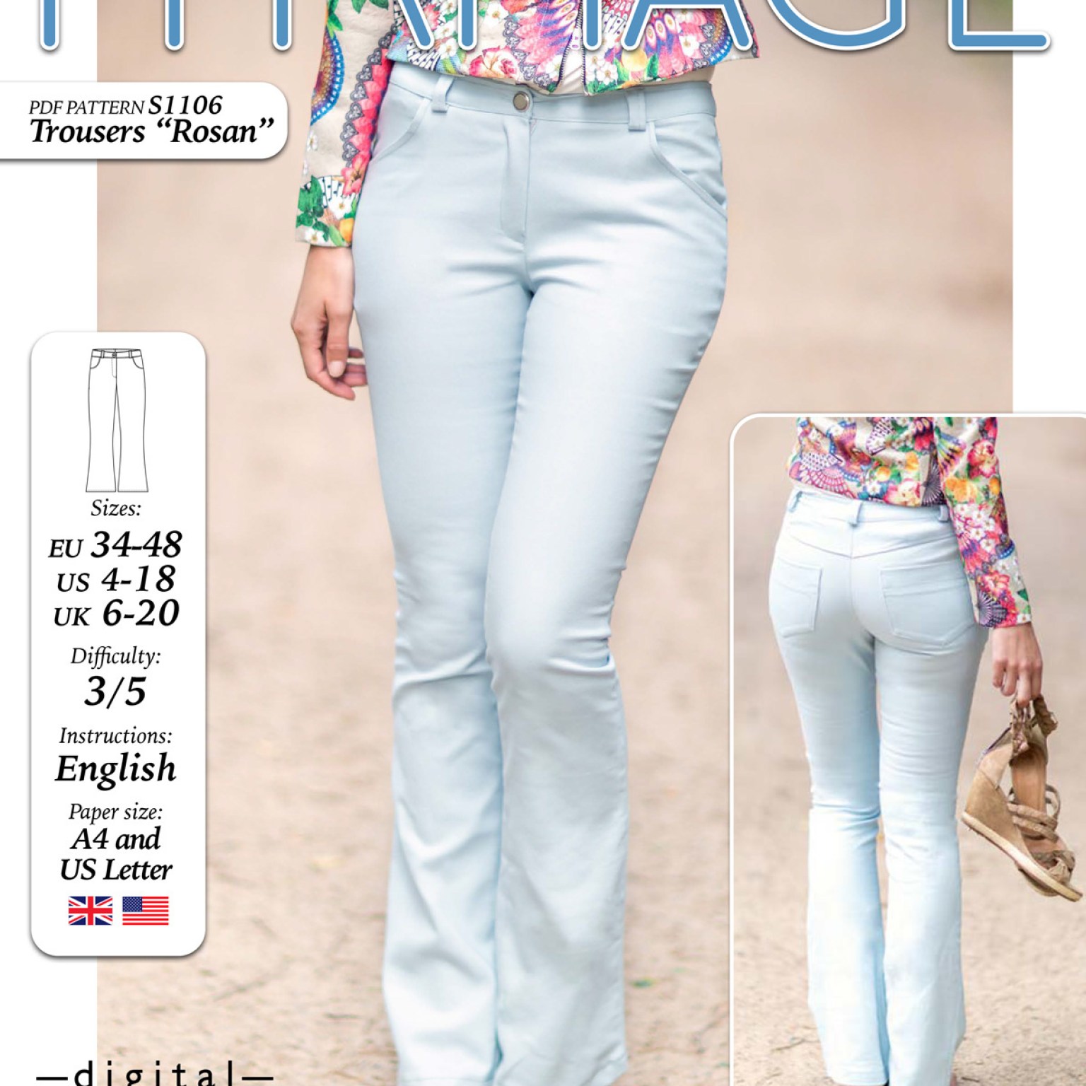 S1106 Trousers Rosan S1106 Trousers Rosan
