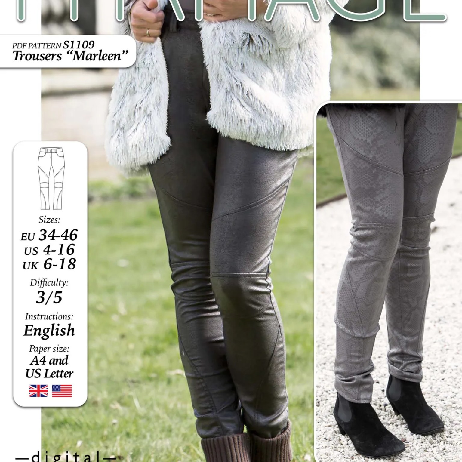 S1109 Trousers Marleen S1109 Trousers Marleen