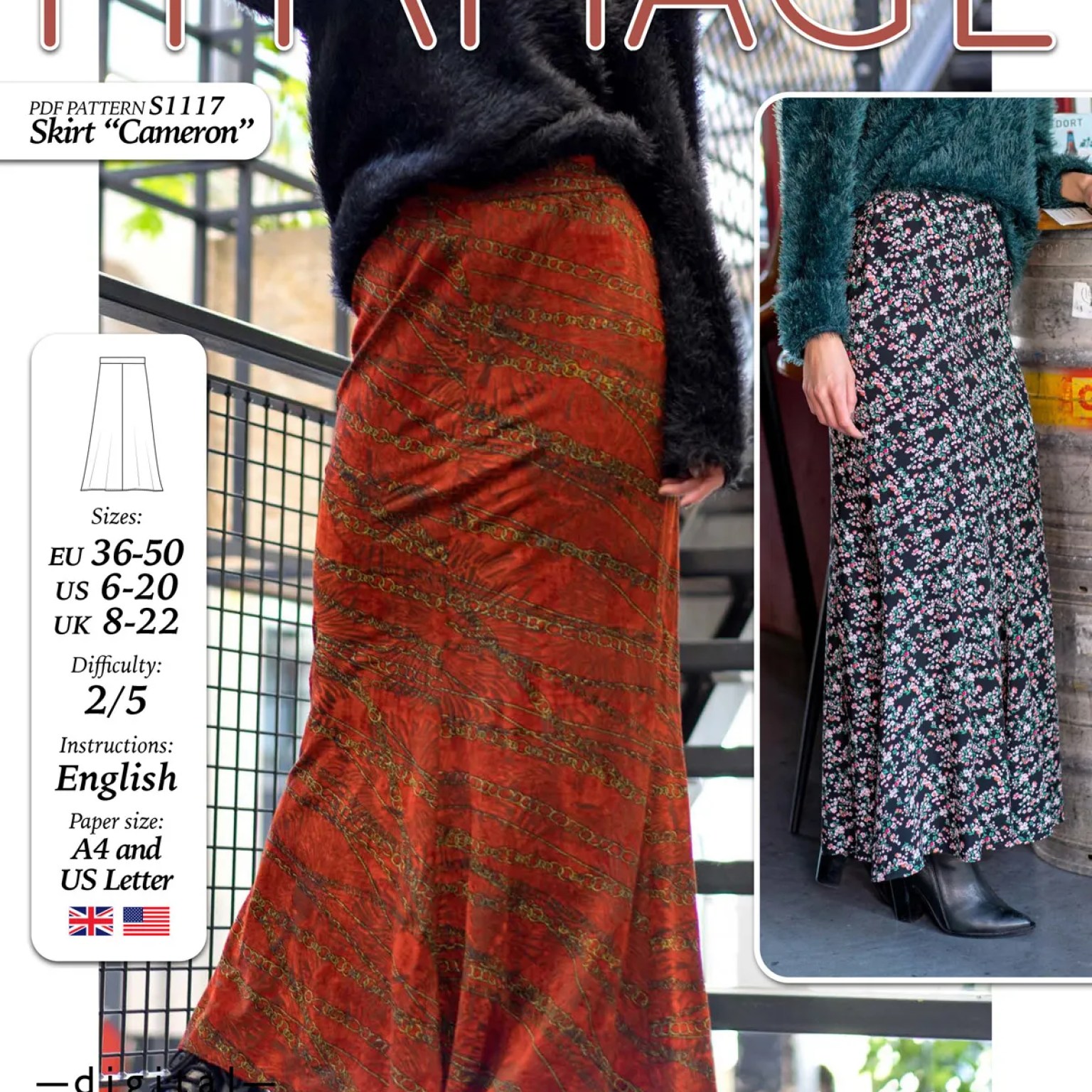 S1117 Skirt Cameron S1117 Skirt Cameron