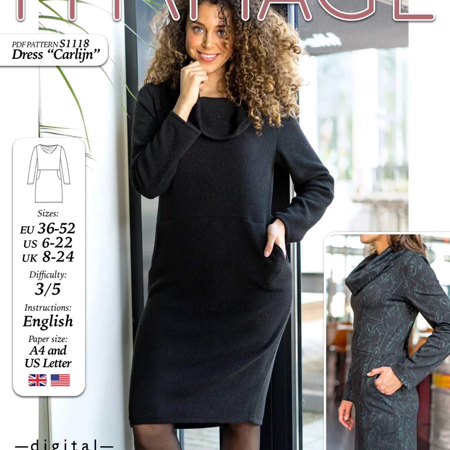 S1118 Dress Carlijn