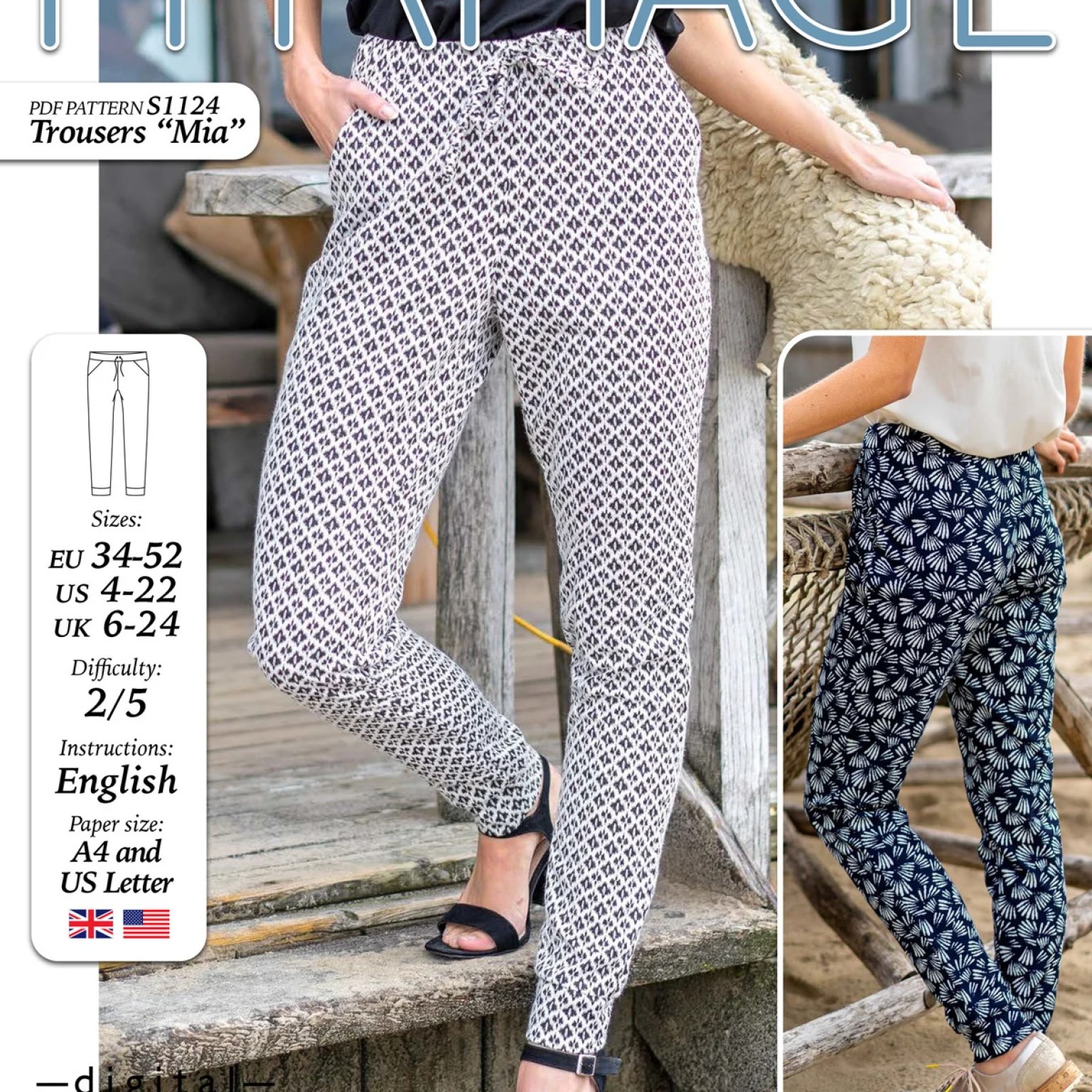 S1124 Trousers Mia S1124 Trousers Mia
