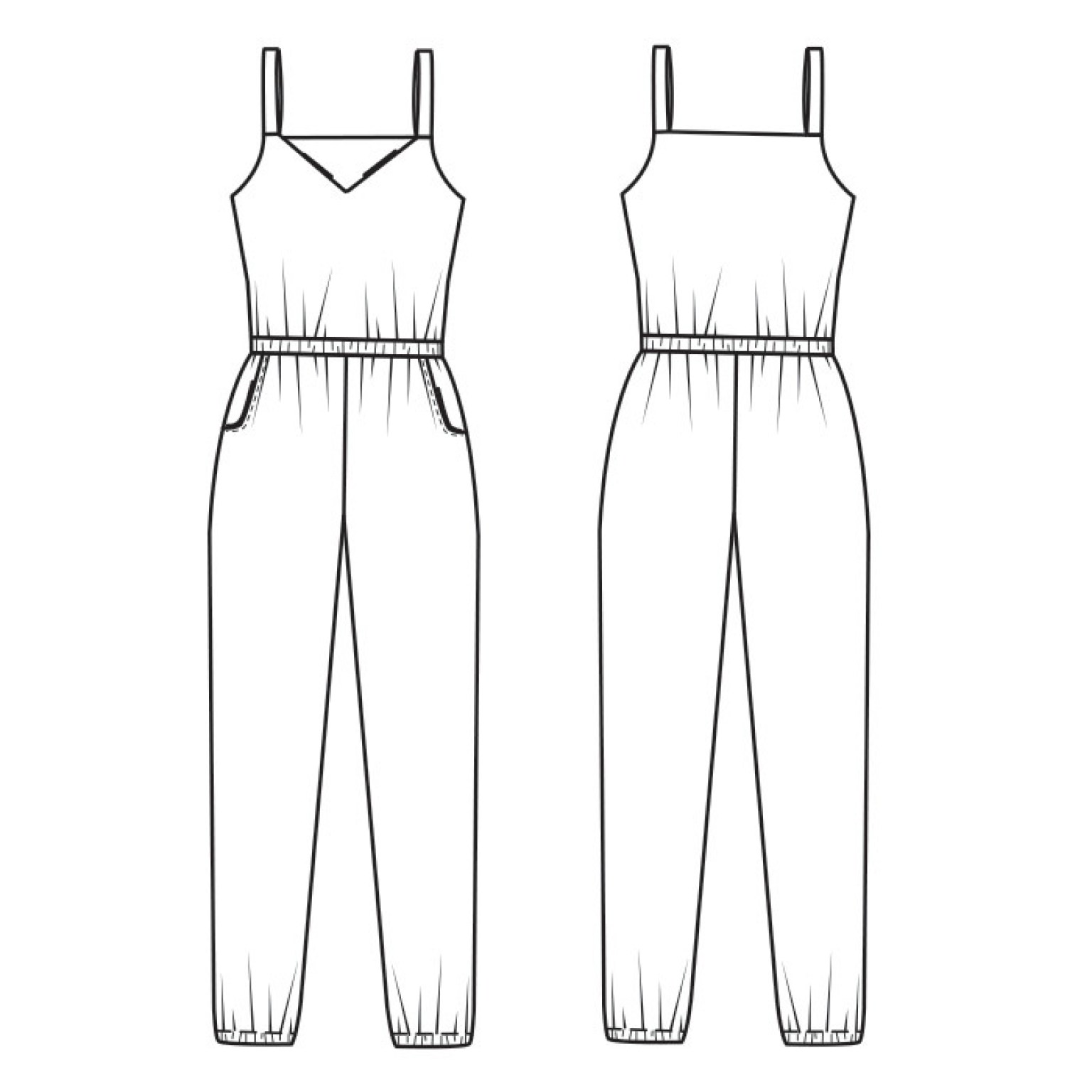 S1128 Jumpsuit Evelyn