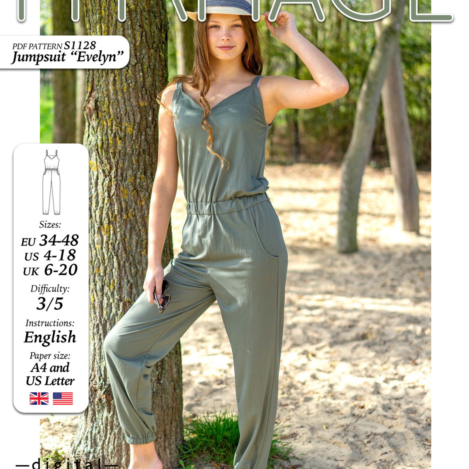 S1128 Jumpsuit Evelyn S1128 Jumpsuit Evelyn