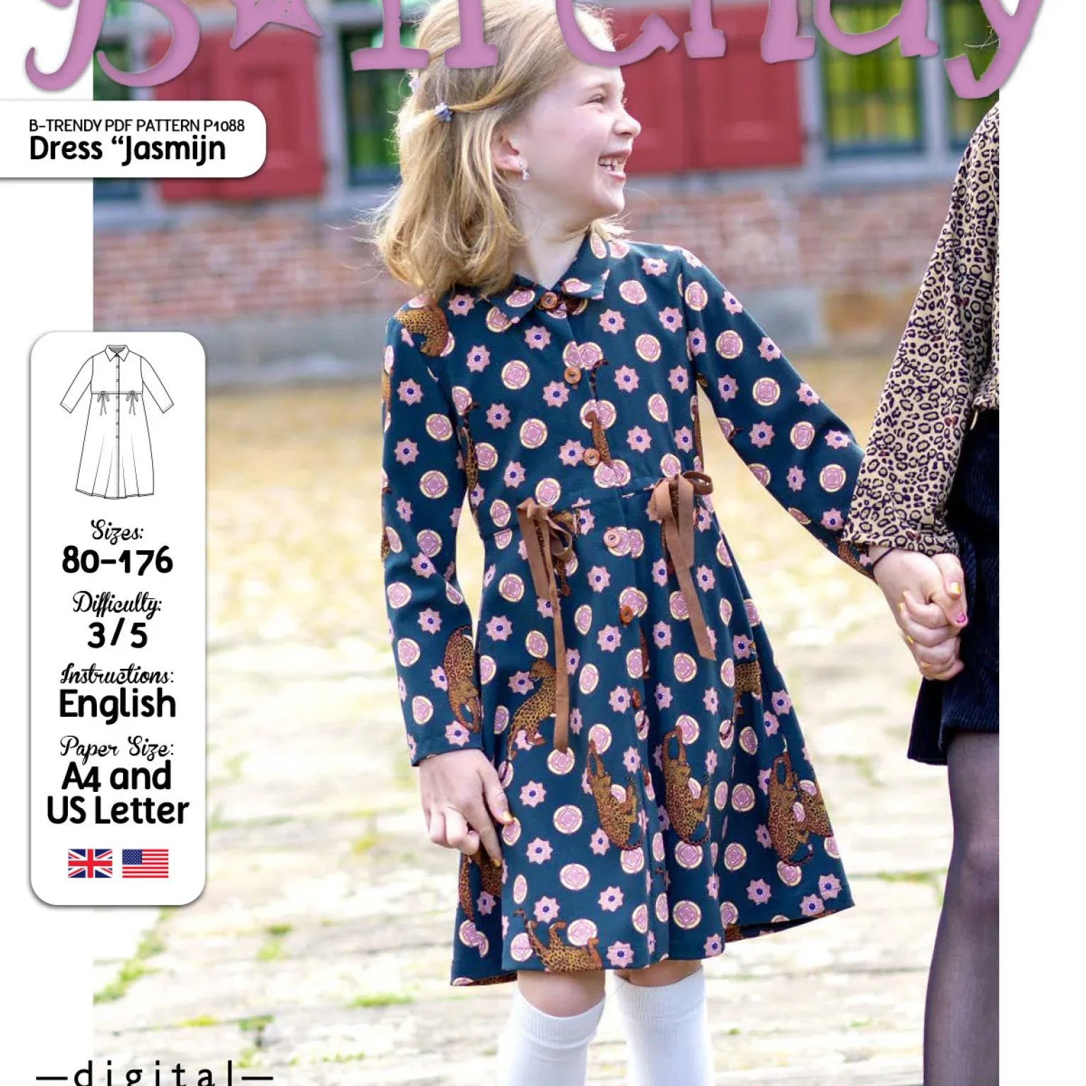 P1088 Dress Jasmijn P1088 Dress Jasmijn