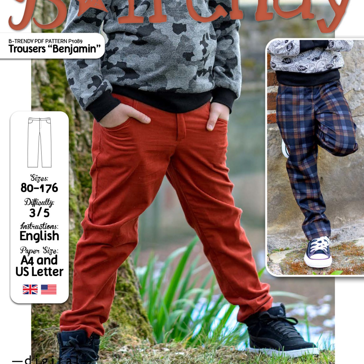 P1089 Trousers Benjamin P1089 Trousers Benjamin