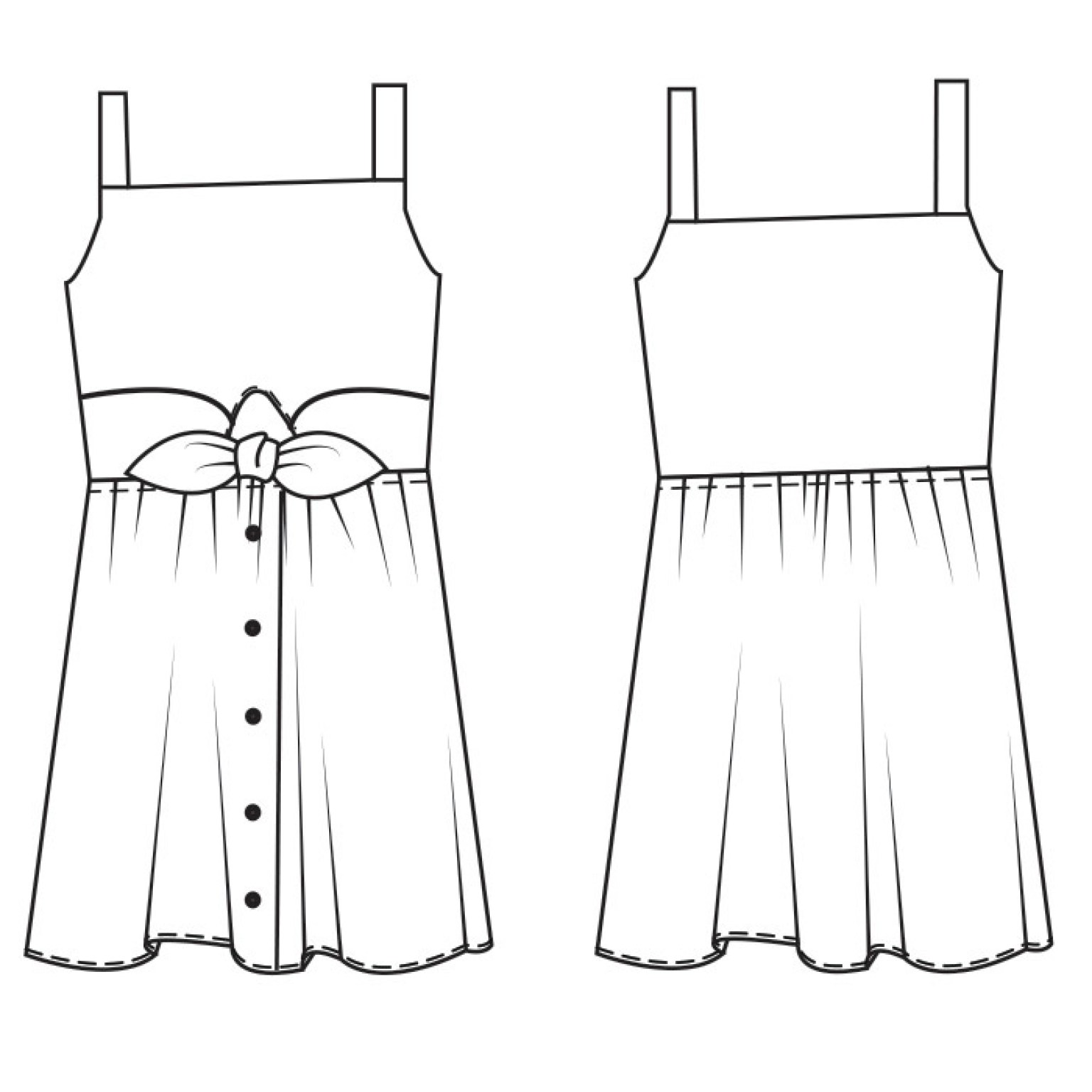 P1097 Dress Adeline