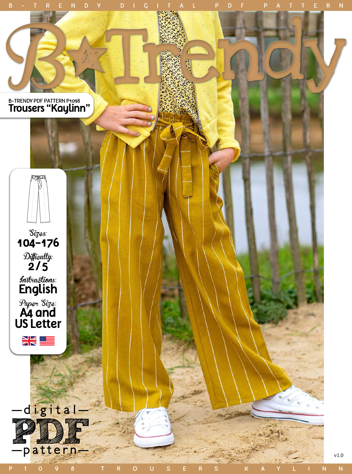 P1098 Trousers Kaylinn P1098 Trousers Kaylinn