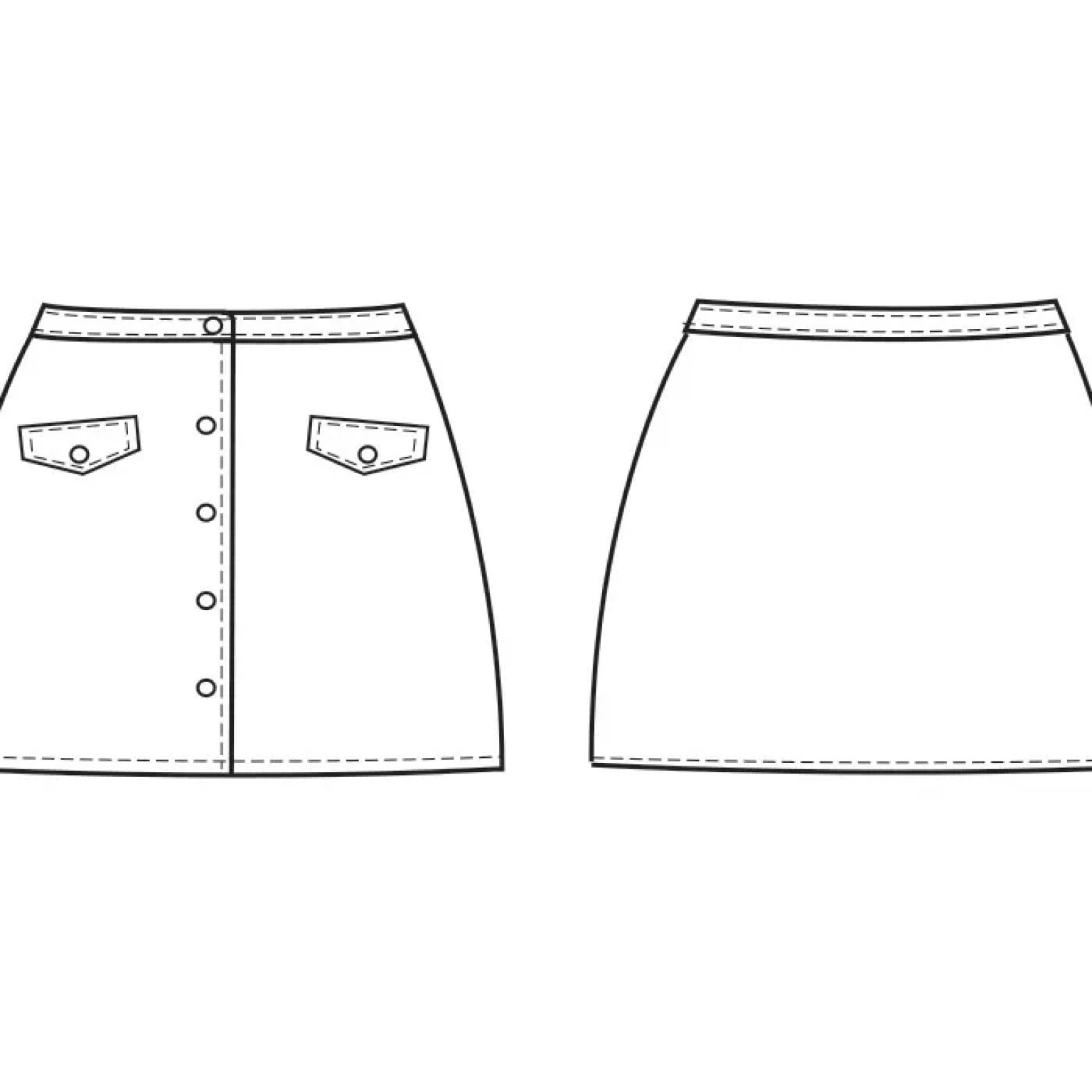 P1119 Skirt Romy