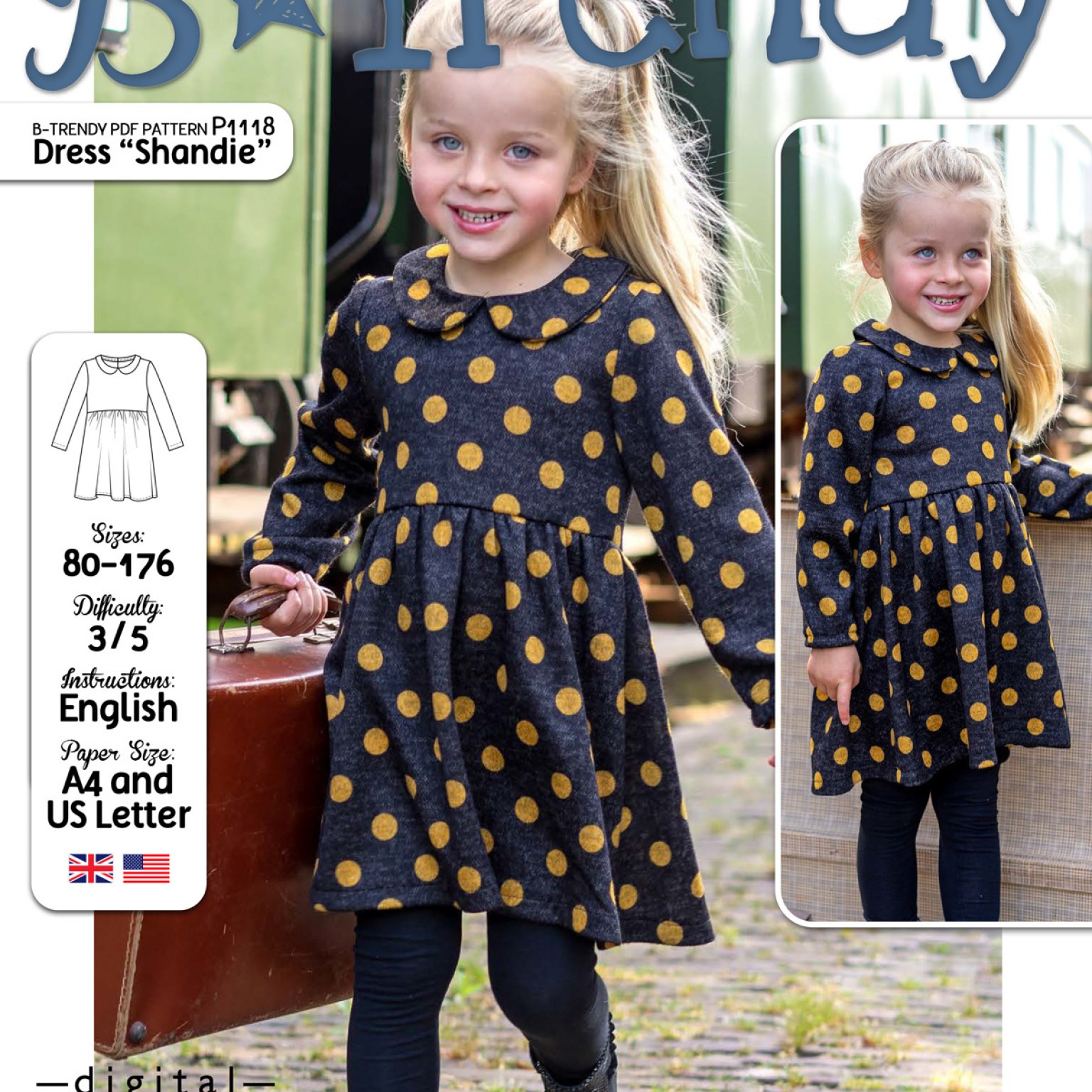 P1118 Dress Shandie