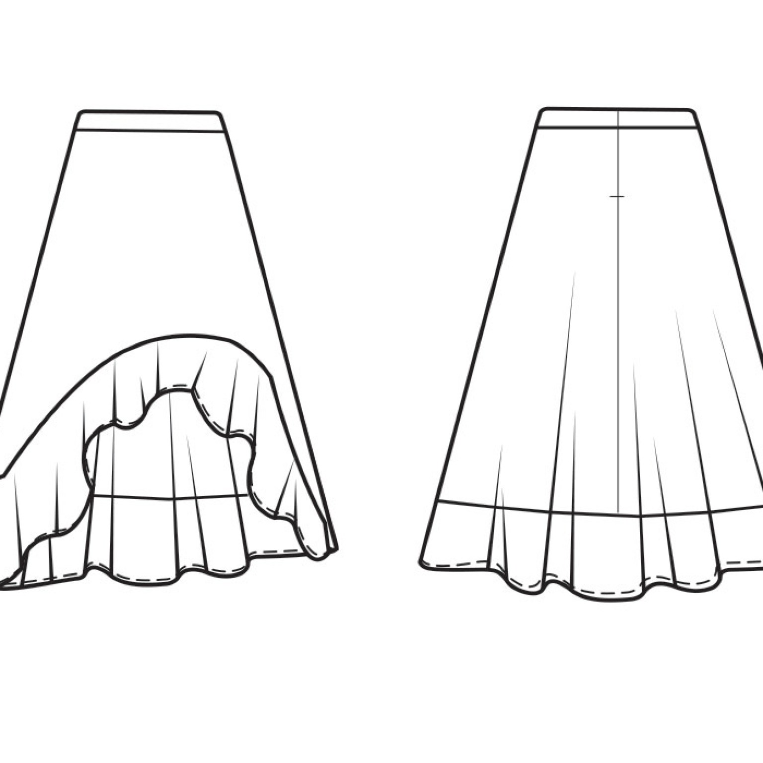 H1013 Skirt Elodie
