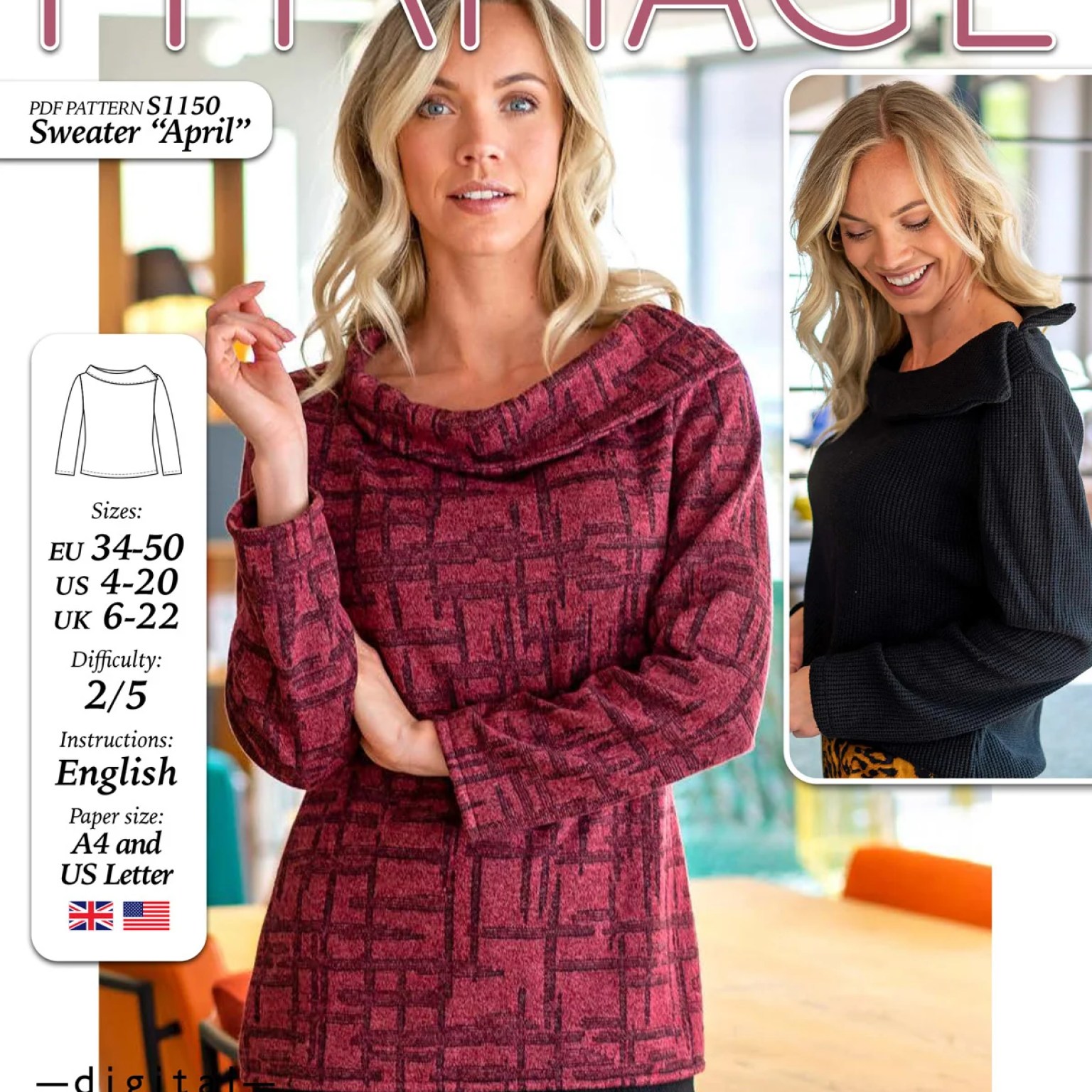 S1150 Sweater April