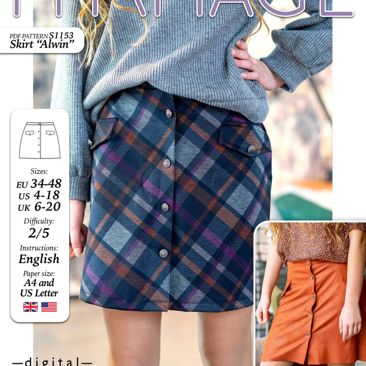 S1153 Skirt Alwin