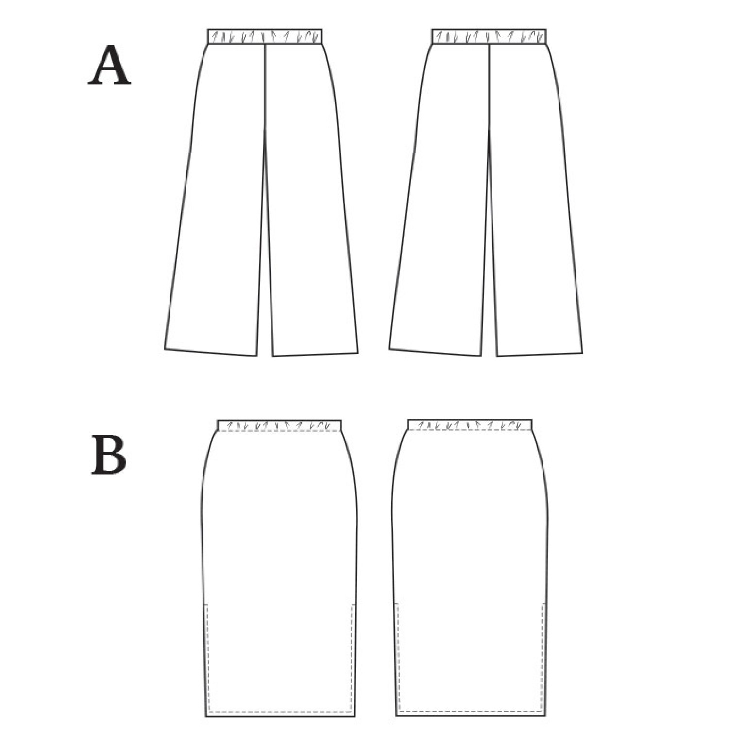 H1008 Trousers/Skirt Brooke