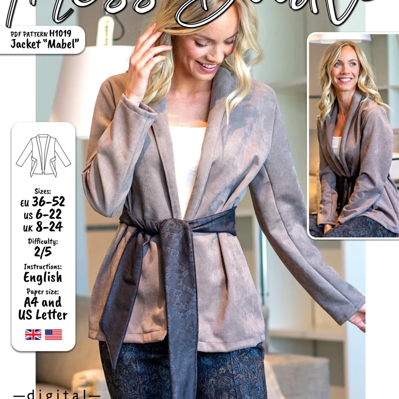 H1019 Jacket Mabel H1019 Jacket Mabel