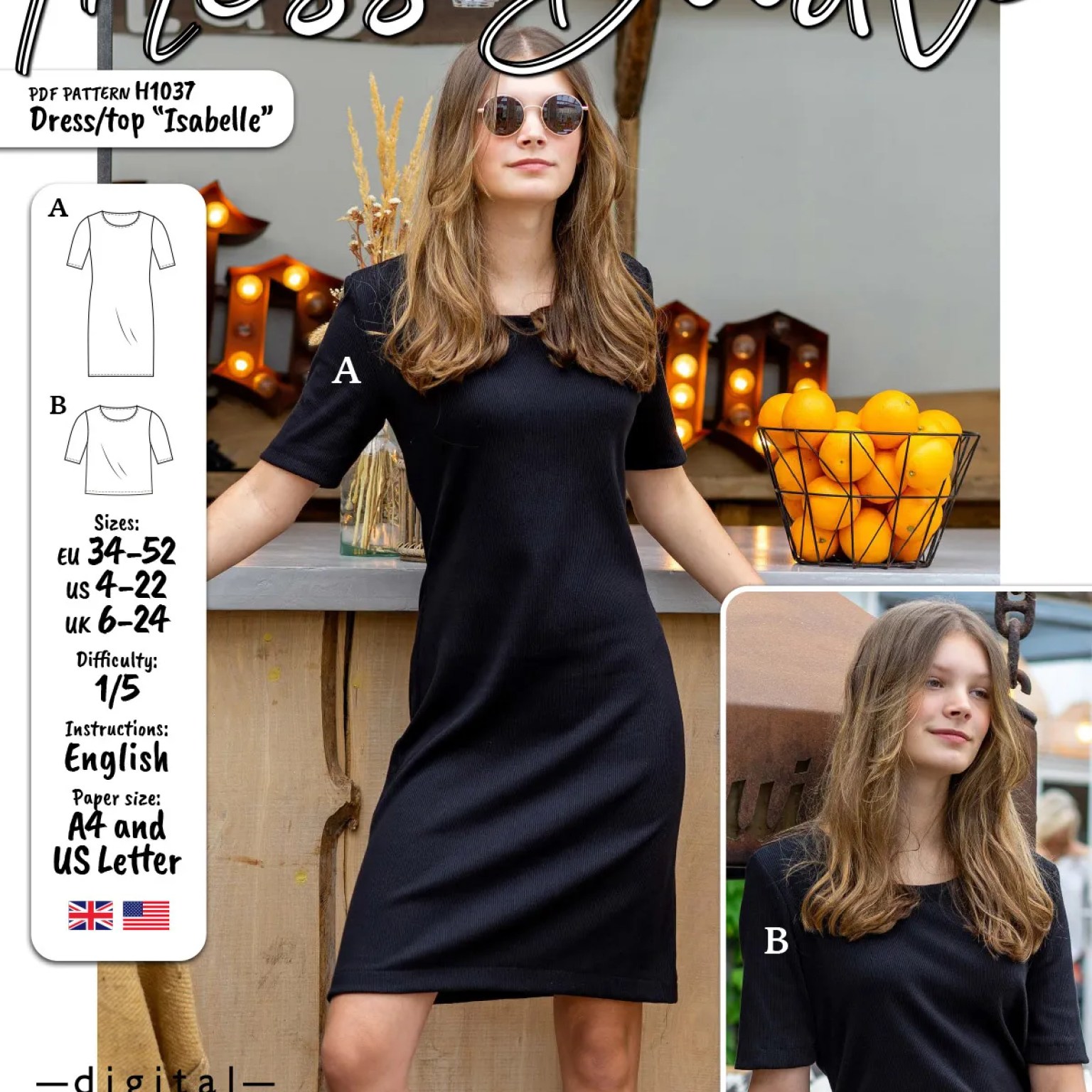 H1037 Dress Isabelle