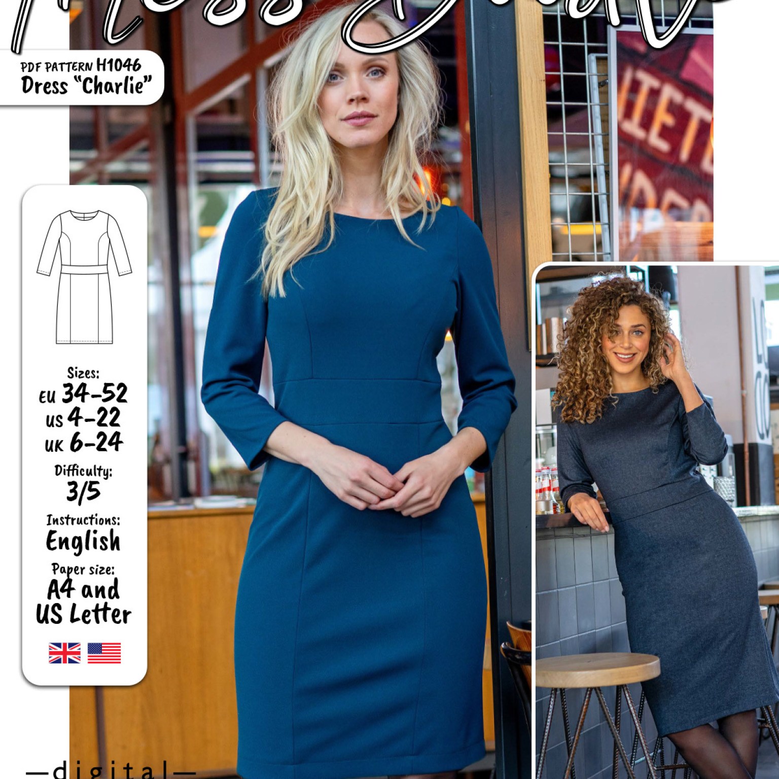 H1046 Dress Charlie