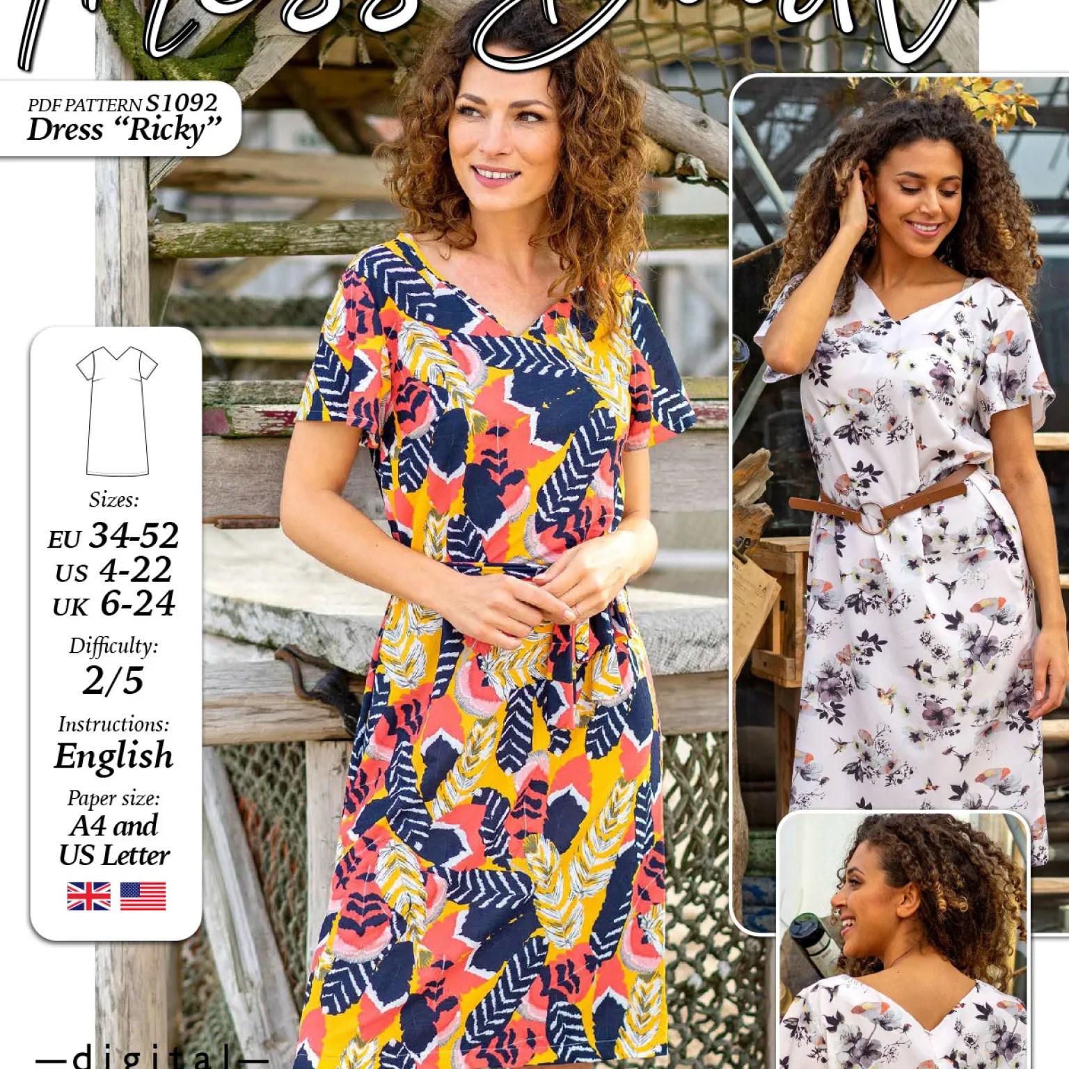 S1092 Dress Ricky