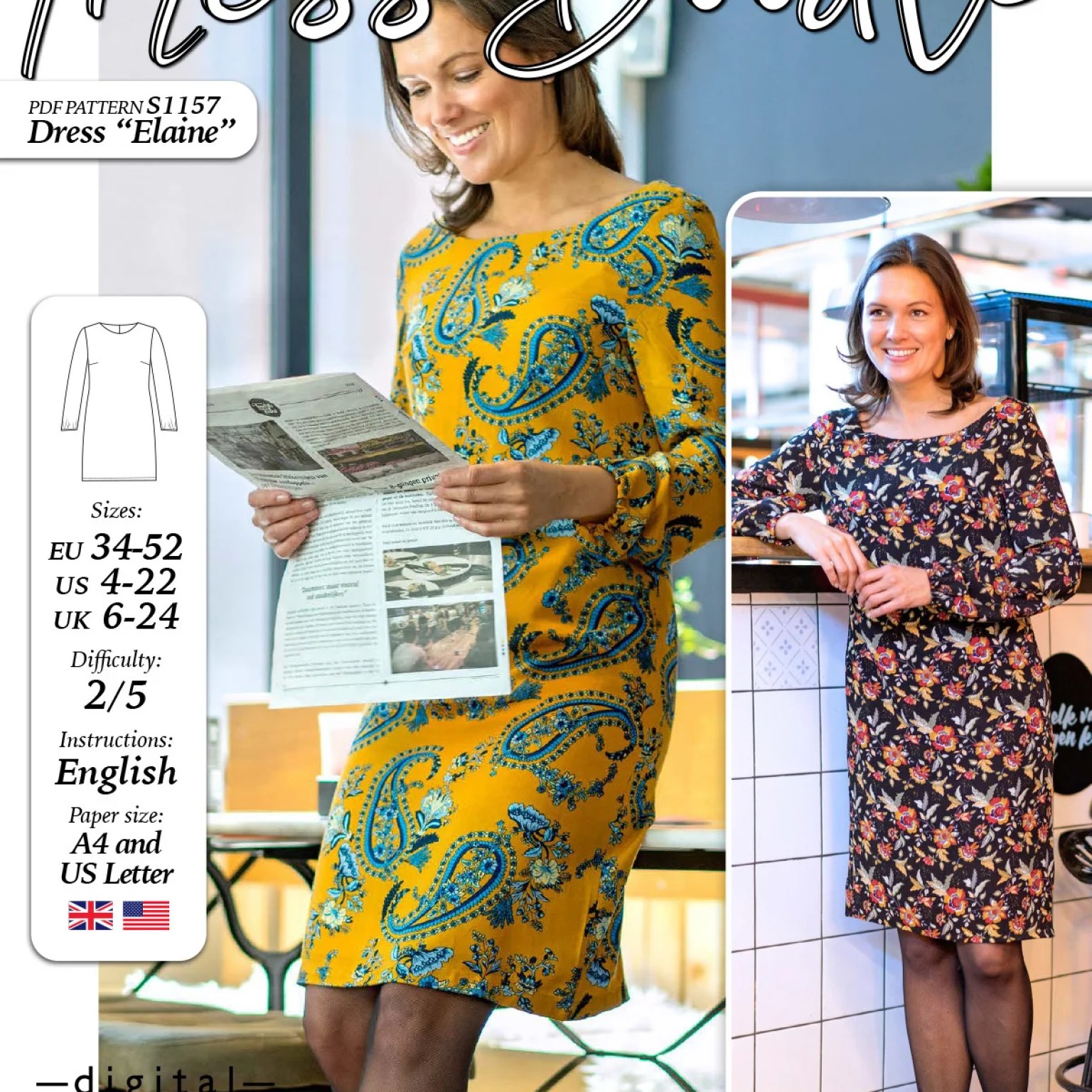 S1157 Dress Elaine