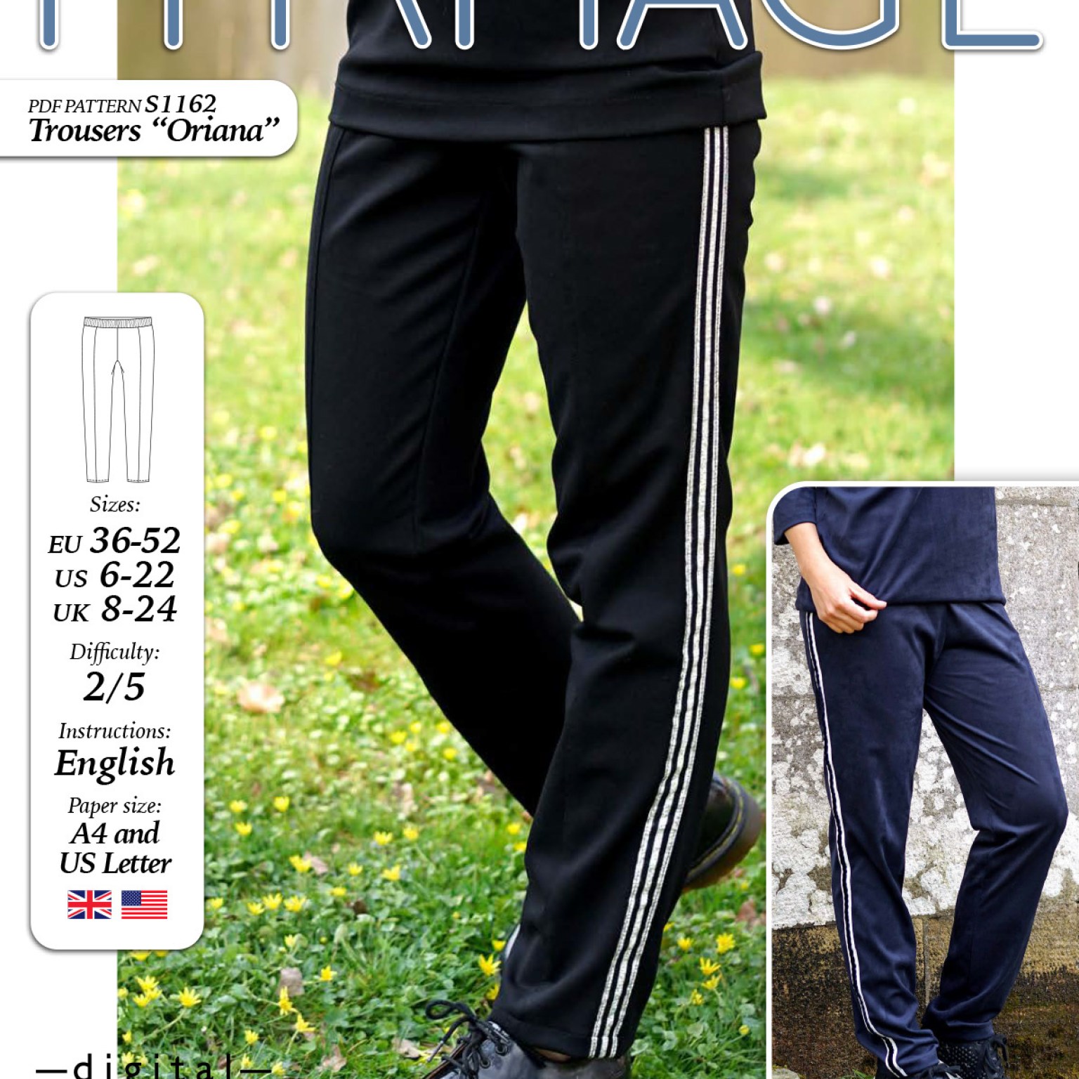 S1162 Trousers Oriana