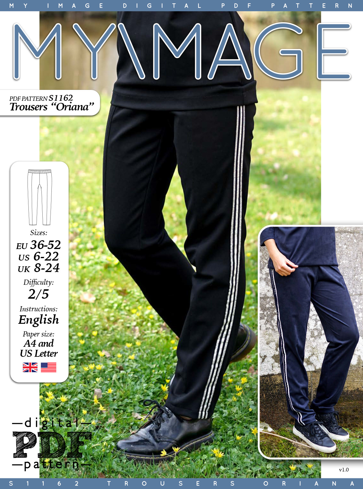 S1162 Trousers Oriana