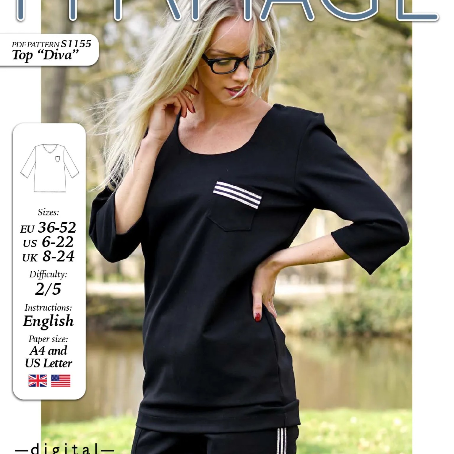S1155 Top Diva