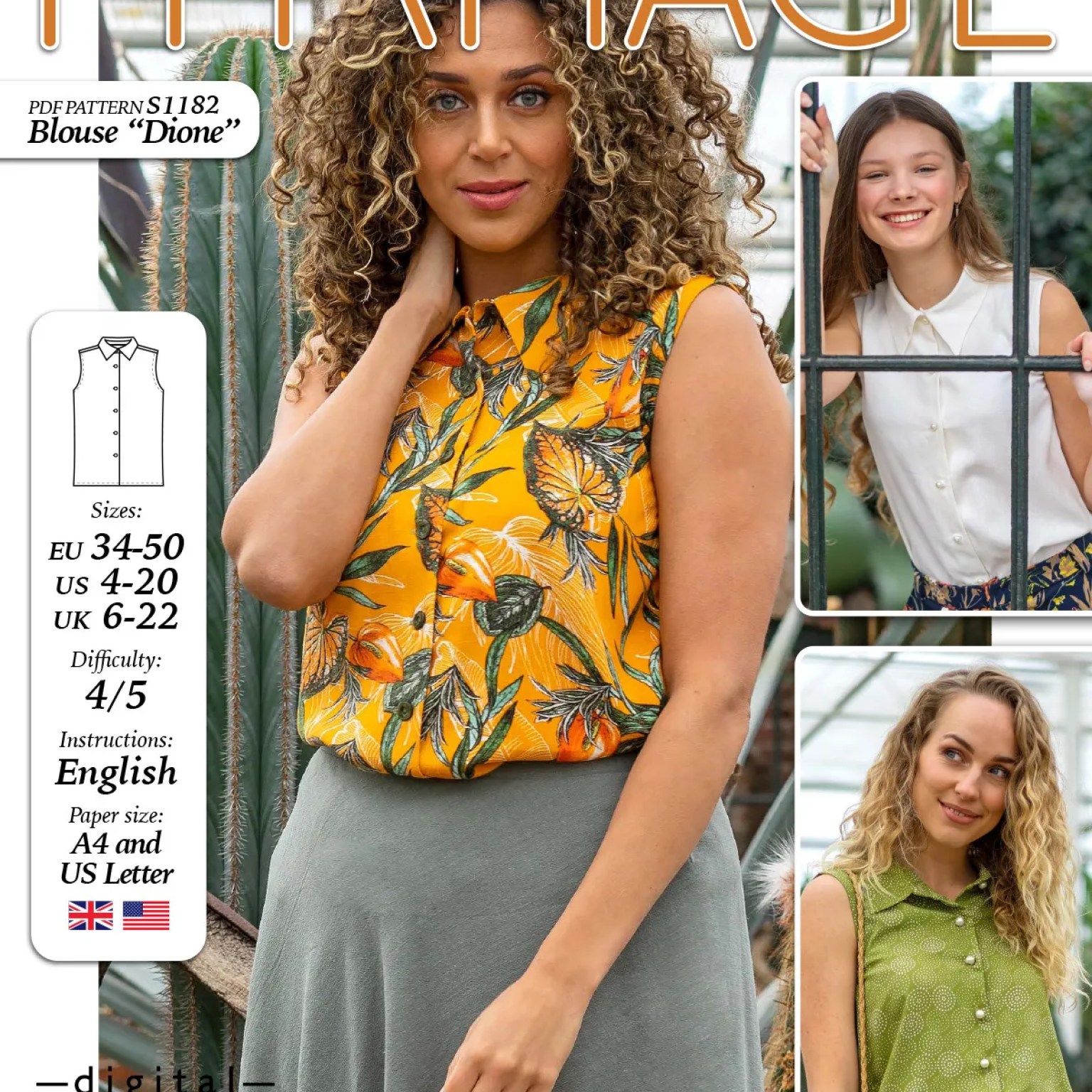 S1182 Blouse Dione