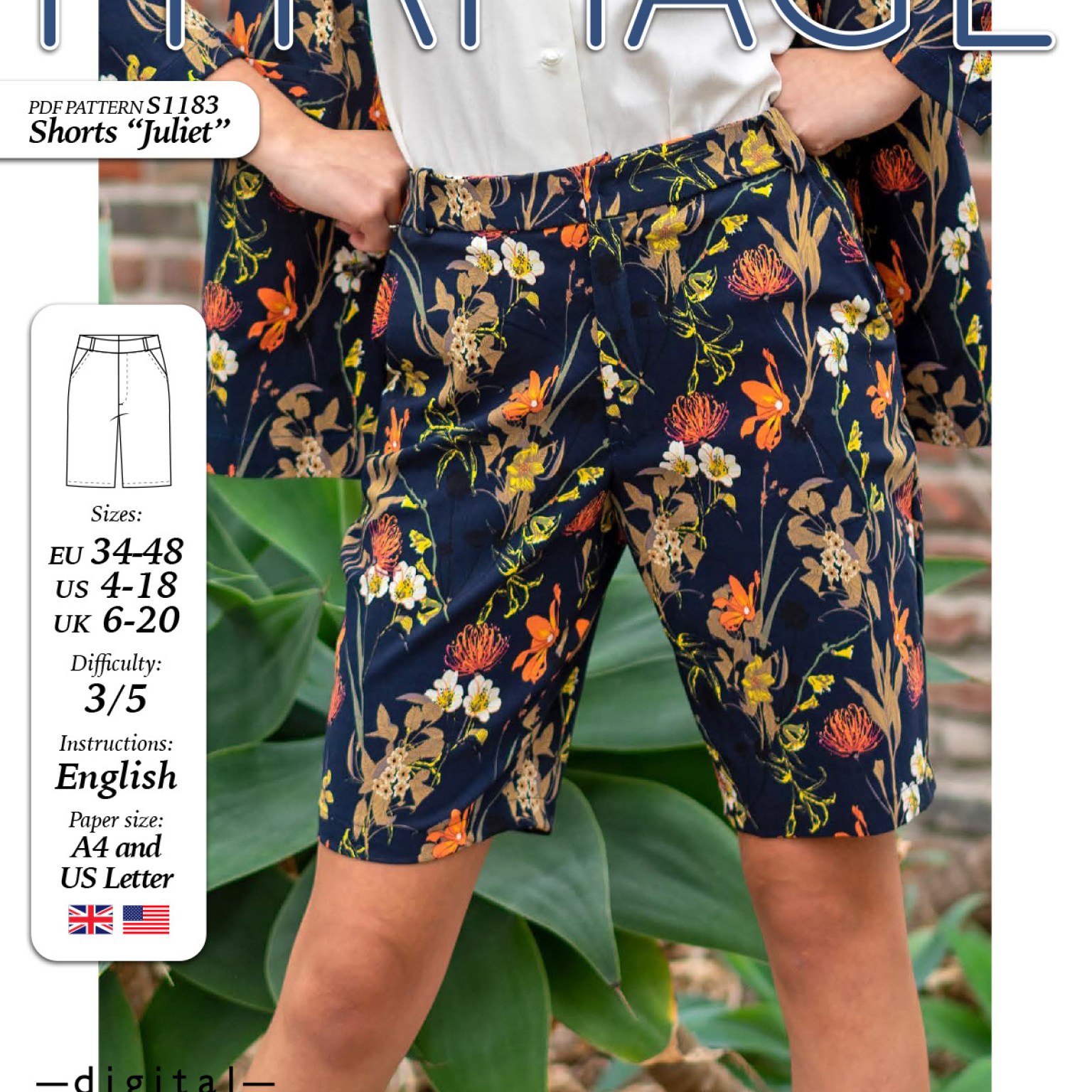 S1183 Shorts Juliet
