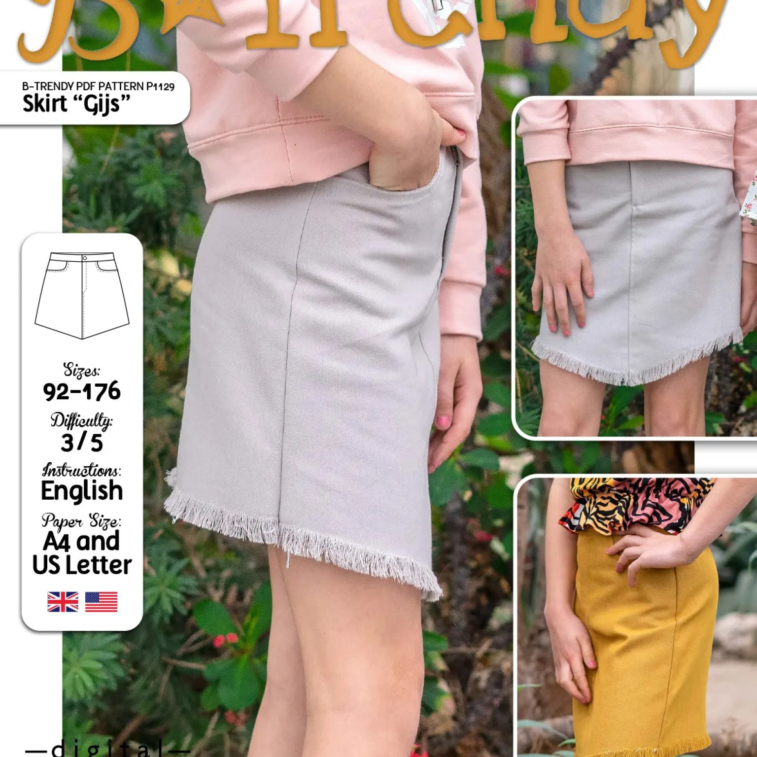 P1129 Skirt Gijs