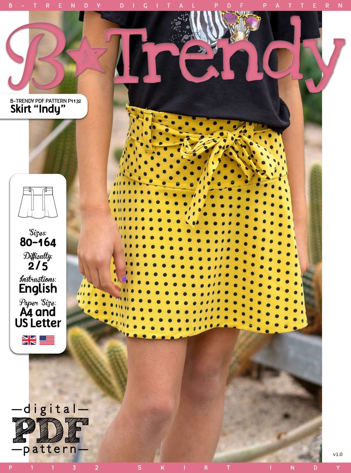 P1132 Skirt Indy