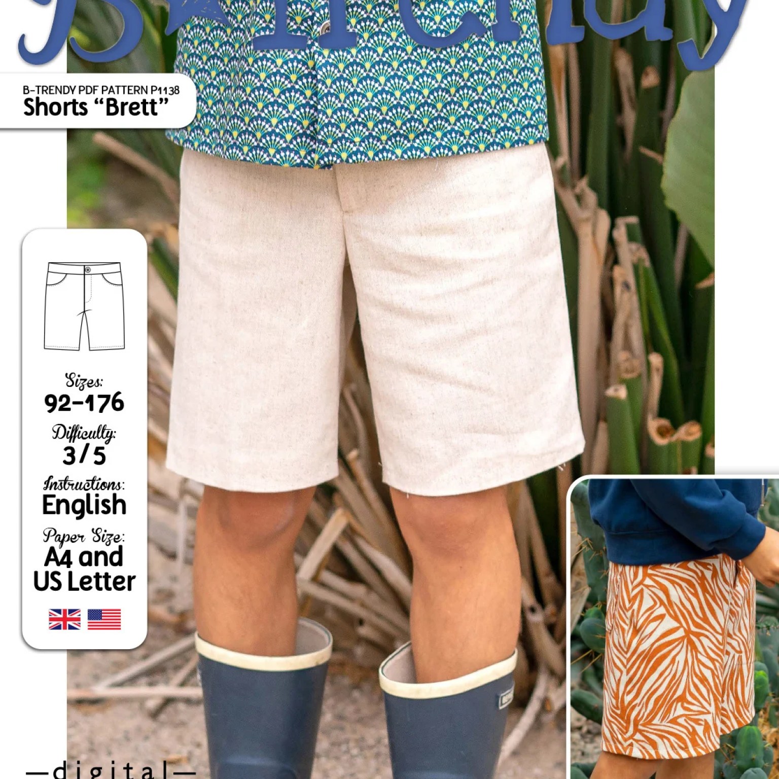 P1138 Shorts Brett