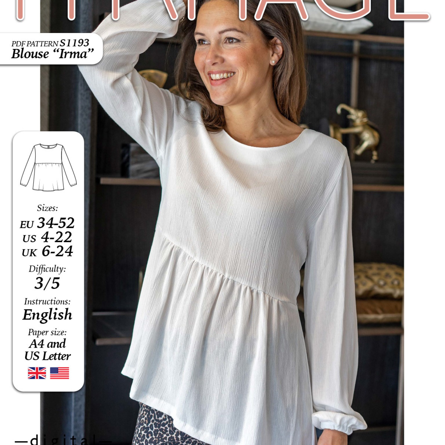 S1193 Blouse Irma