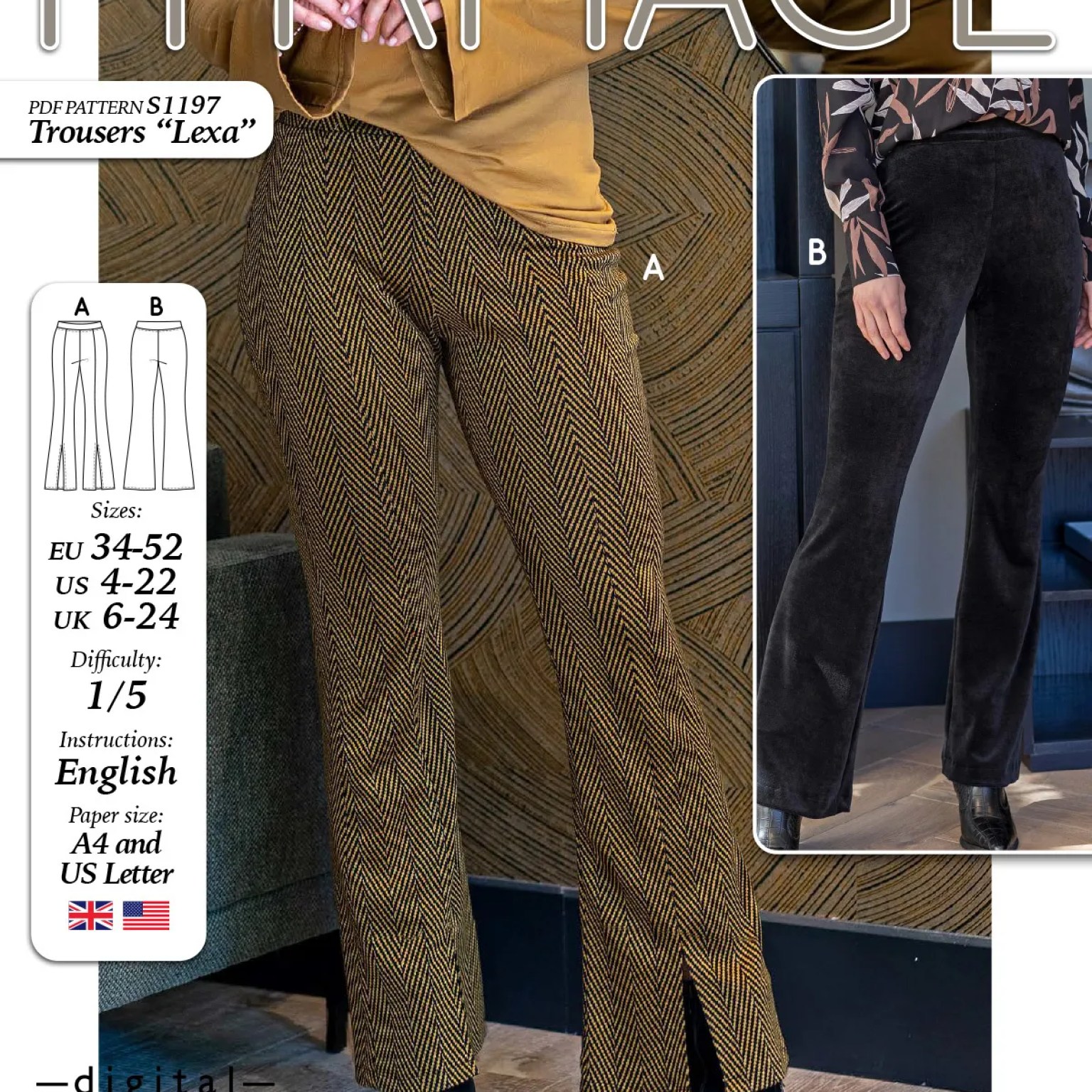 S1197 Trousers Lexa