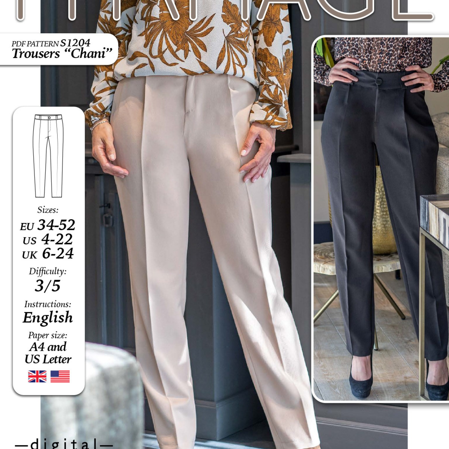 S1204 Trousers Chani