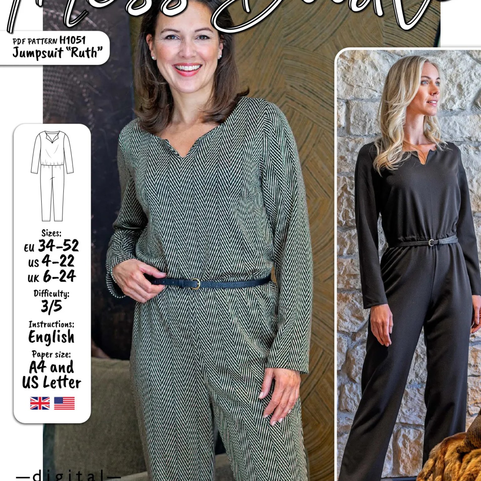 H1051 Jumpsuit Ruth