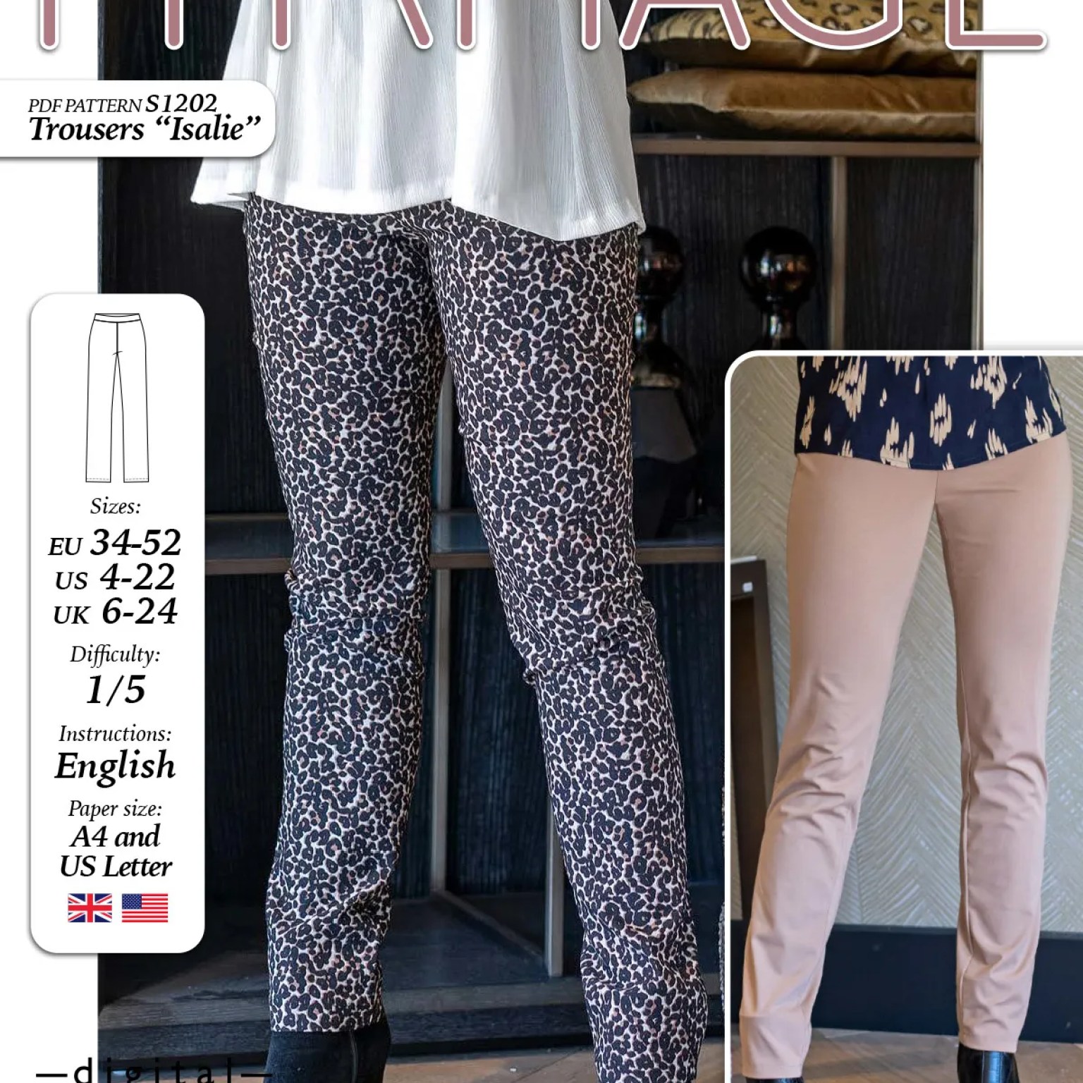 S1202 Trousers Isalie
