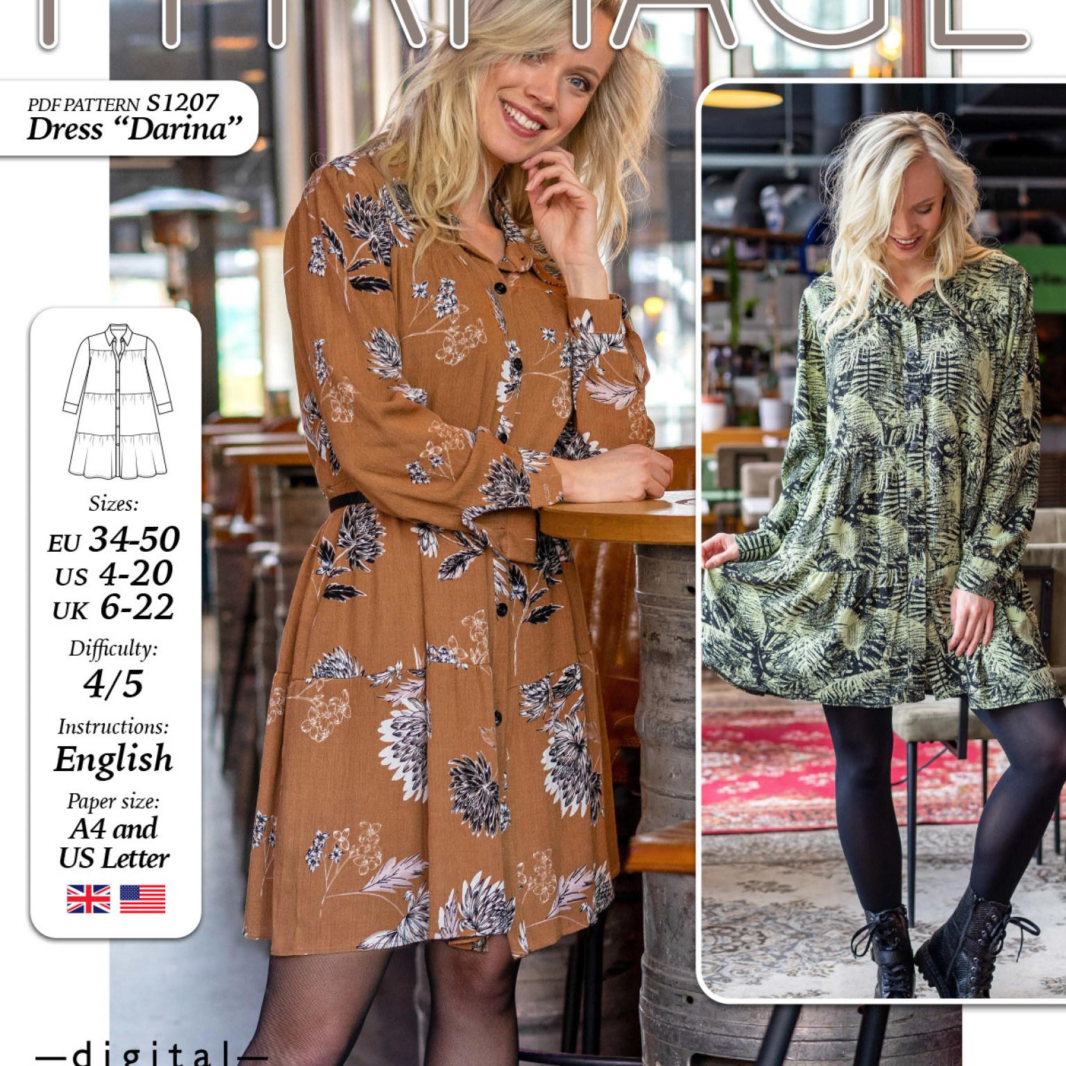S1207 Dress Darina