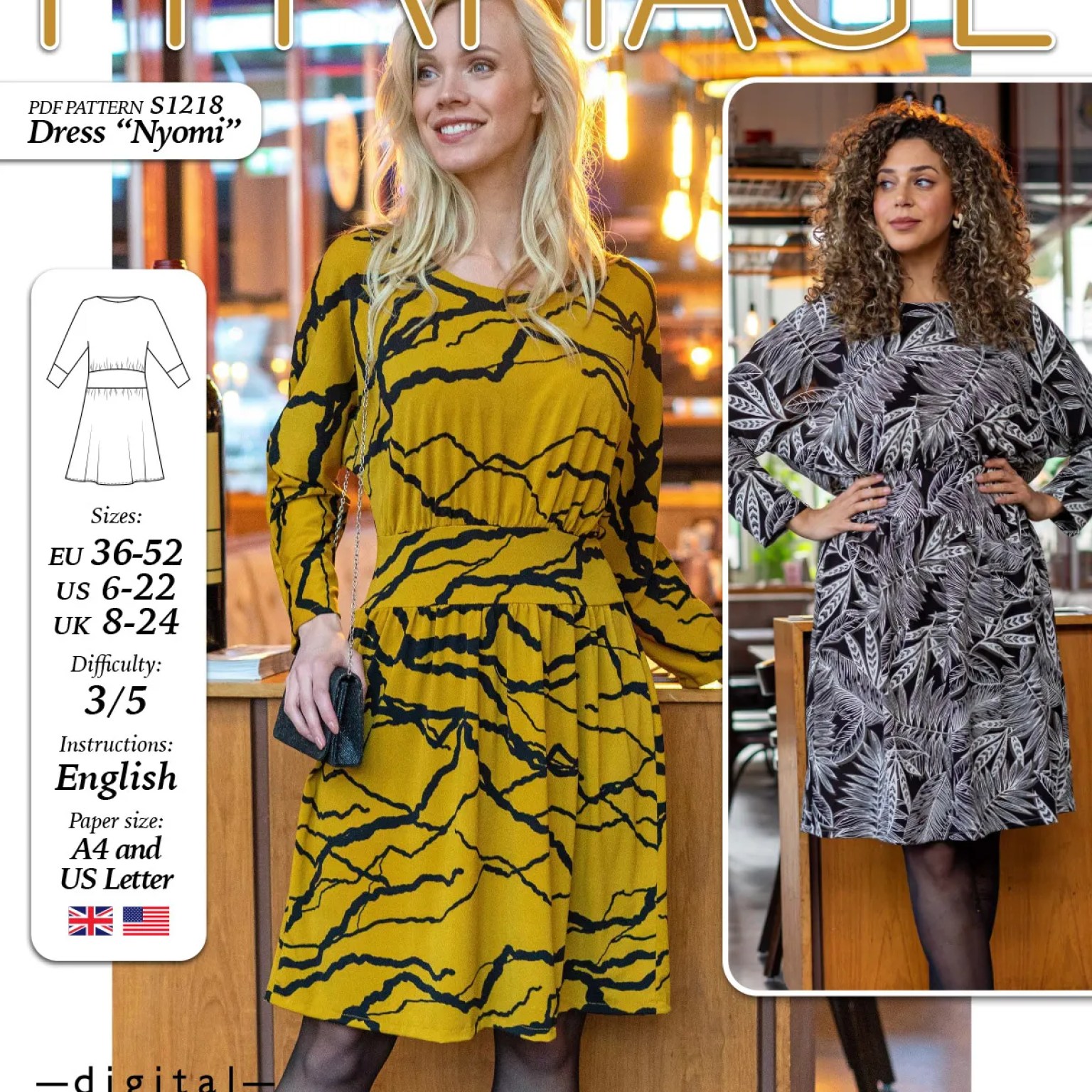 S1218 Dress Nyomi